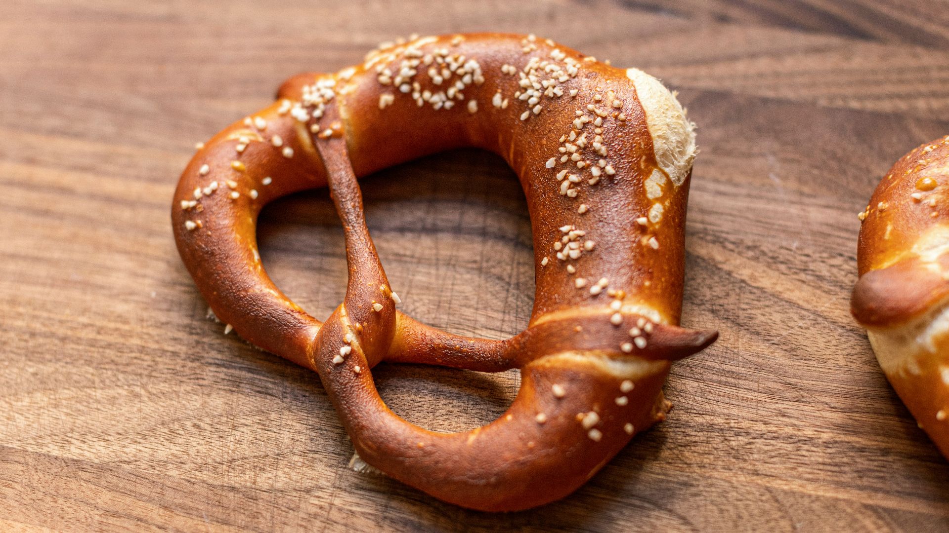 baked heart shaped bread