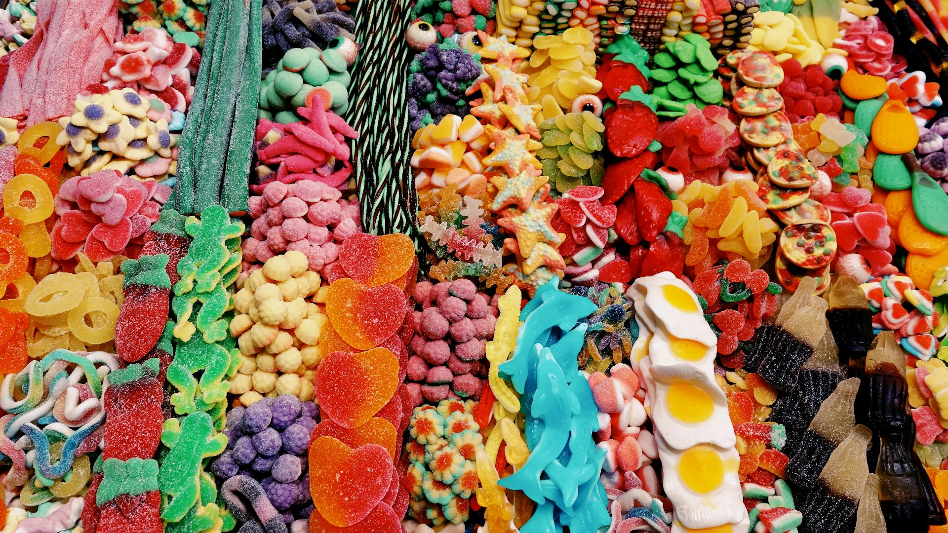 assorted-color fruits on display