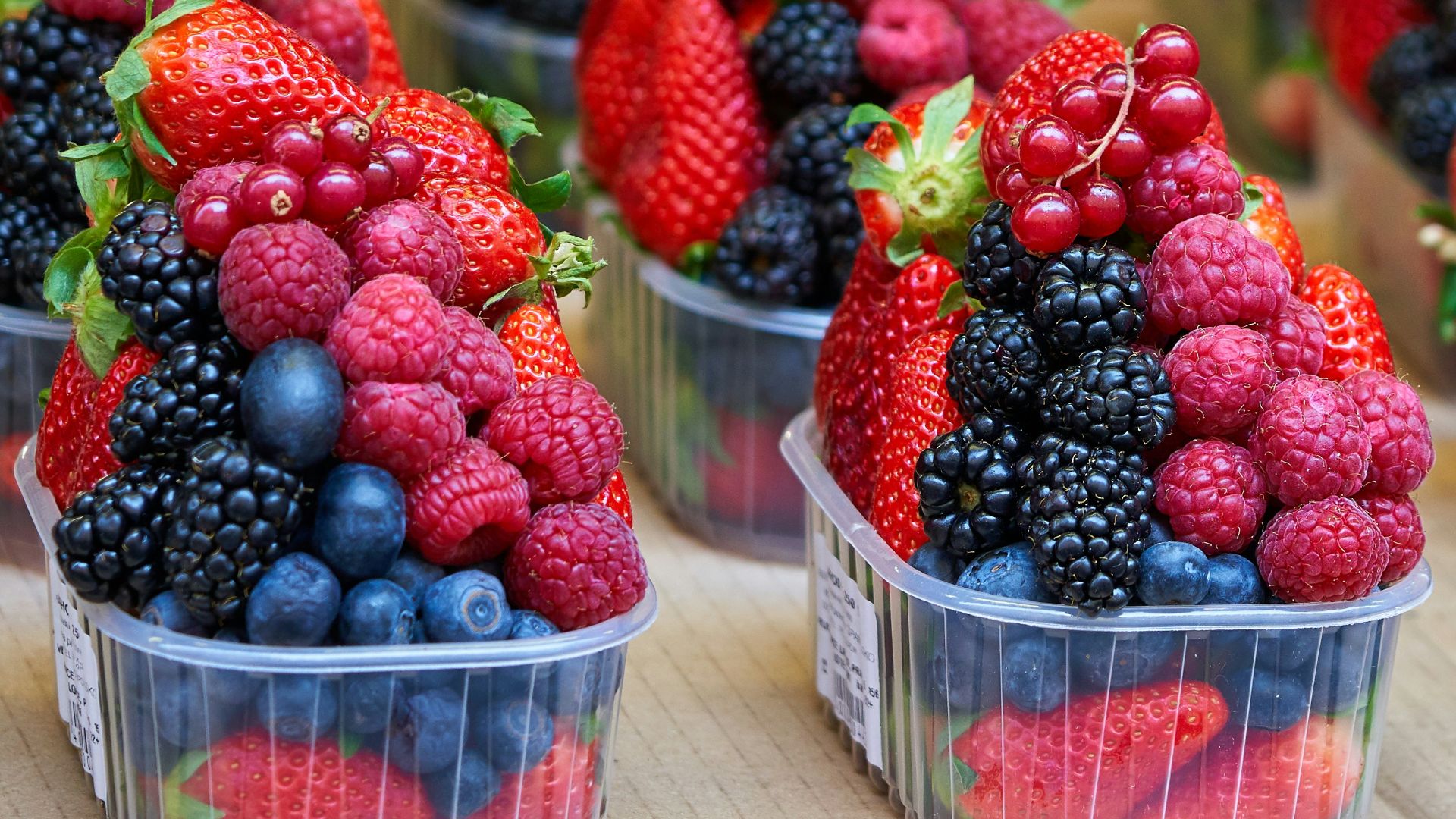 raspberry and blueberry lot