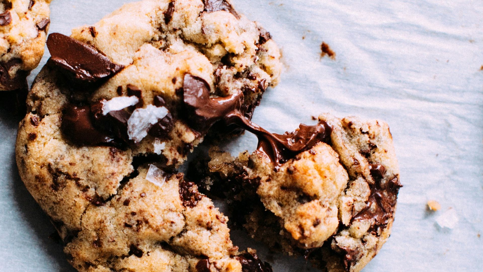 close-up photo of baked cookies