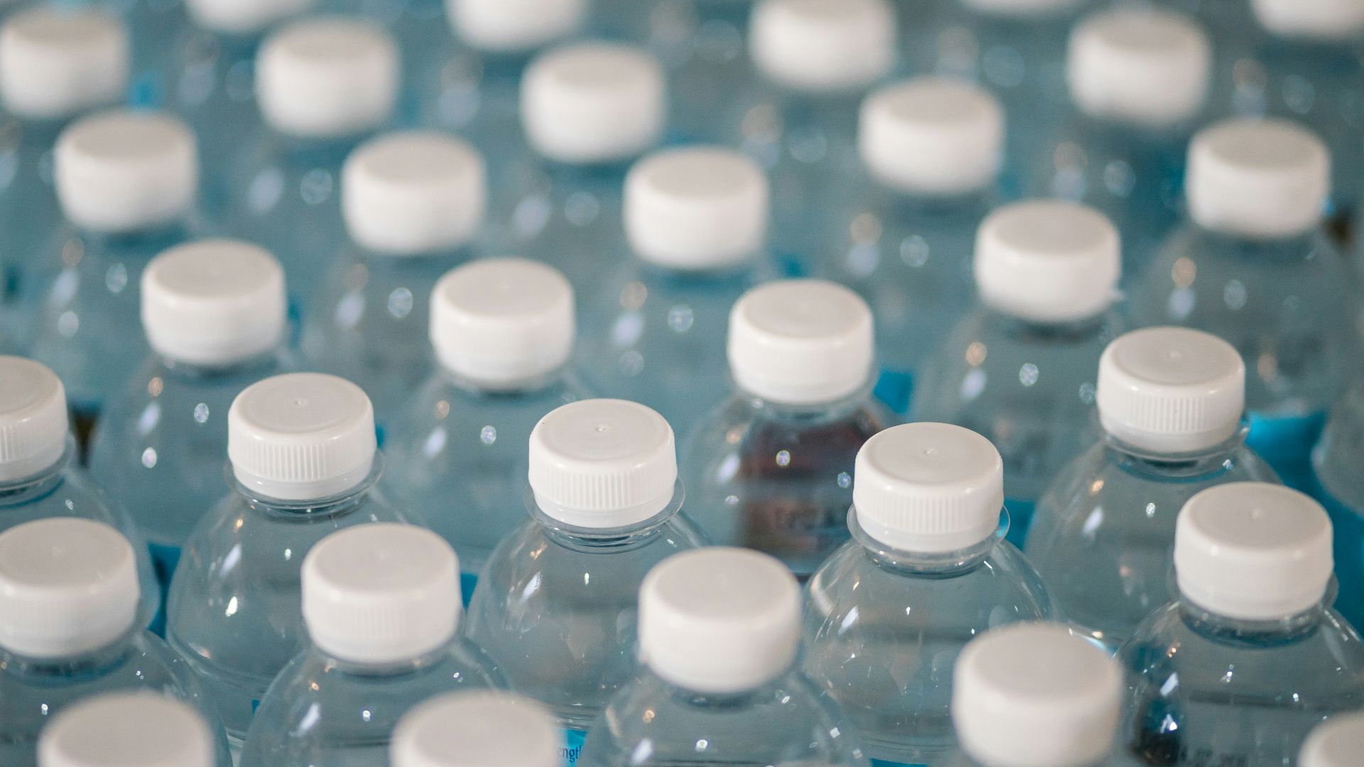 white plastic bottle lot