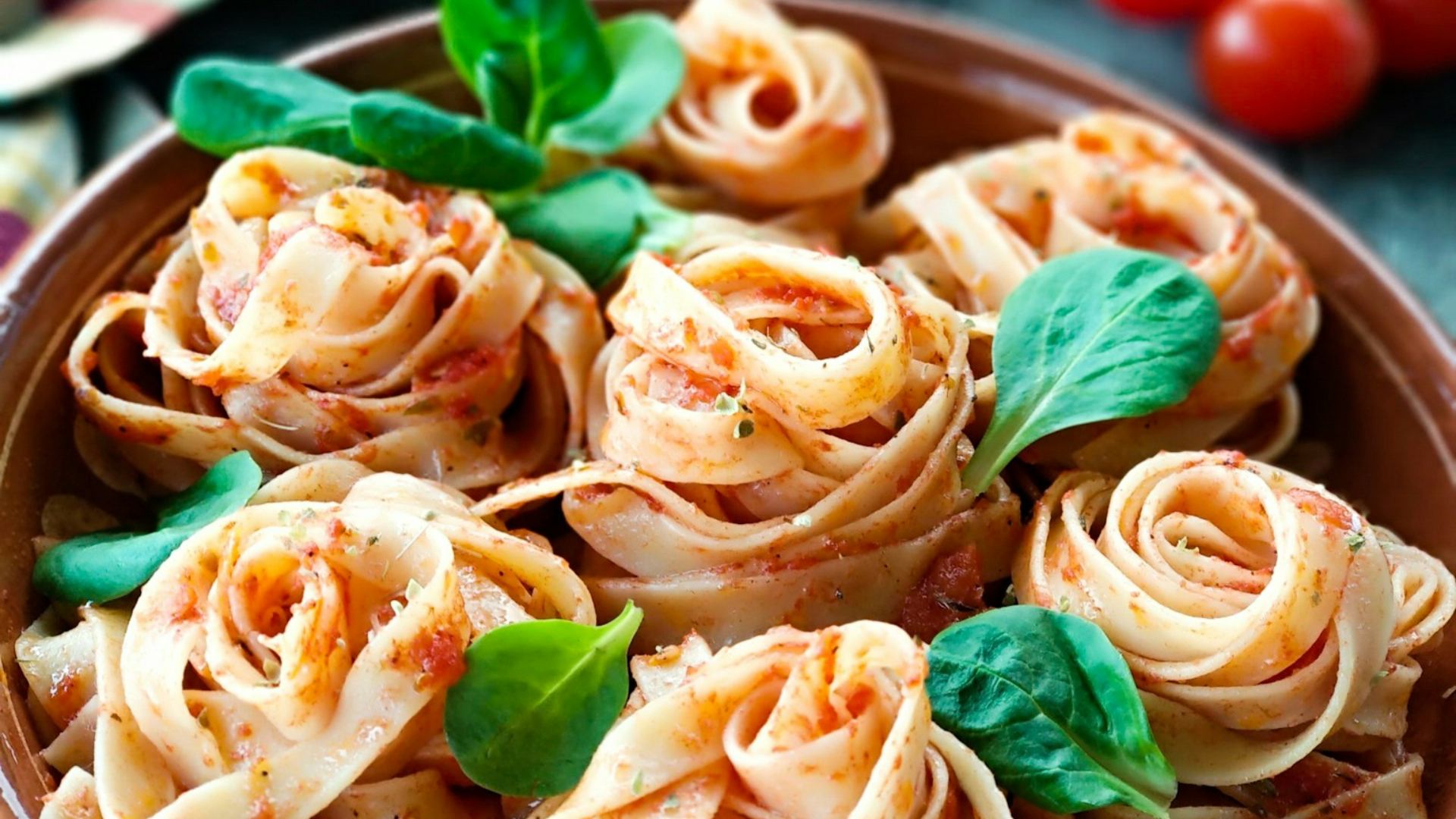 rolled pasta