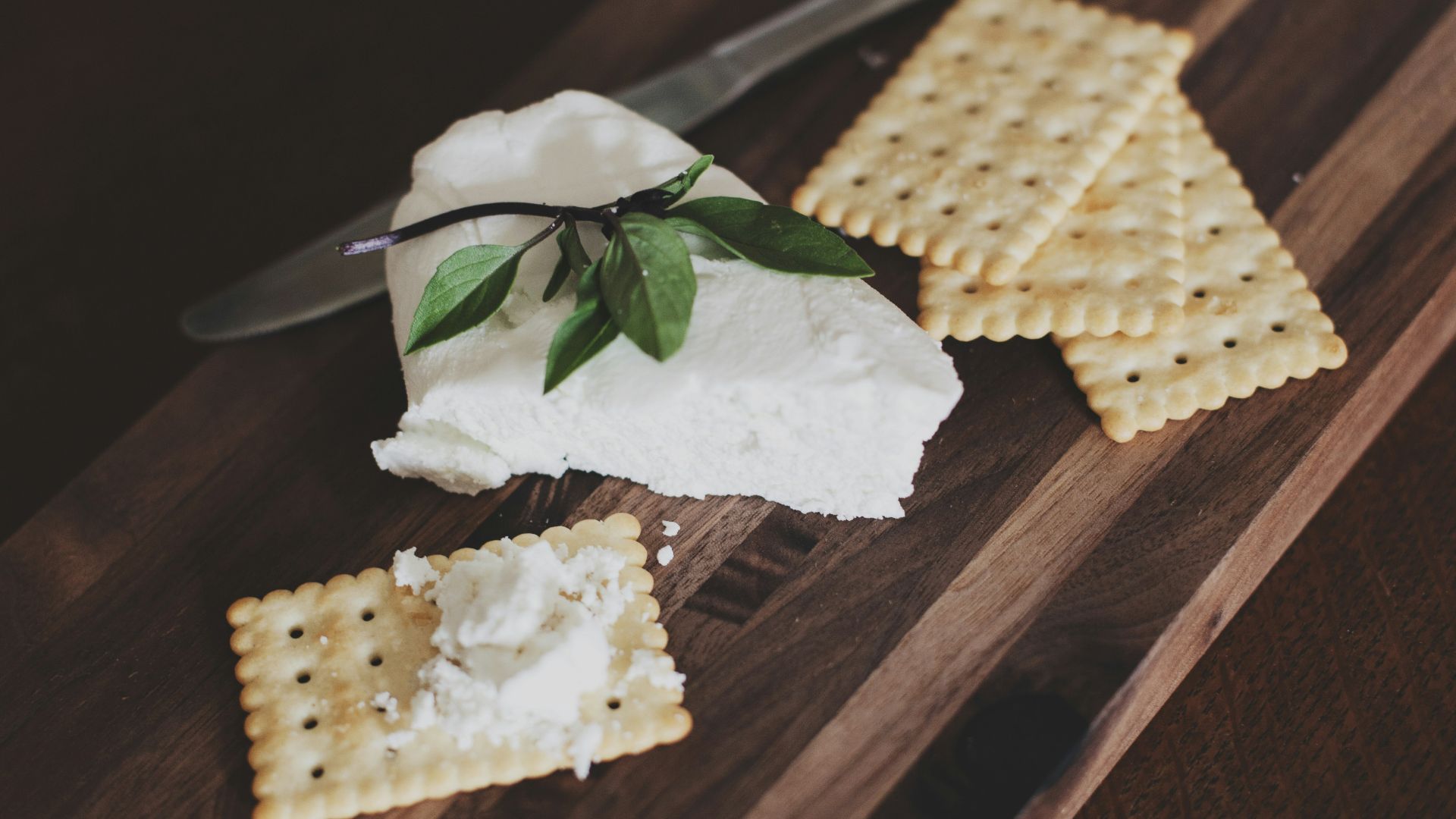 biscuits on chopping board