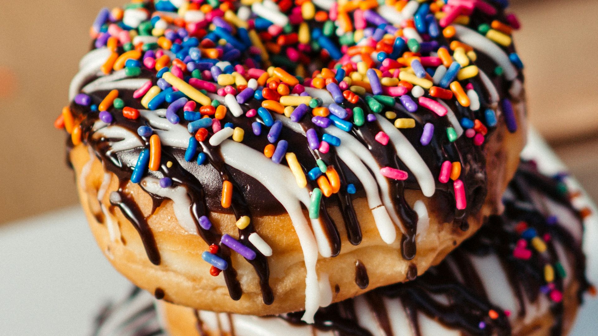 doughnut with toppings