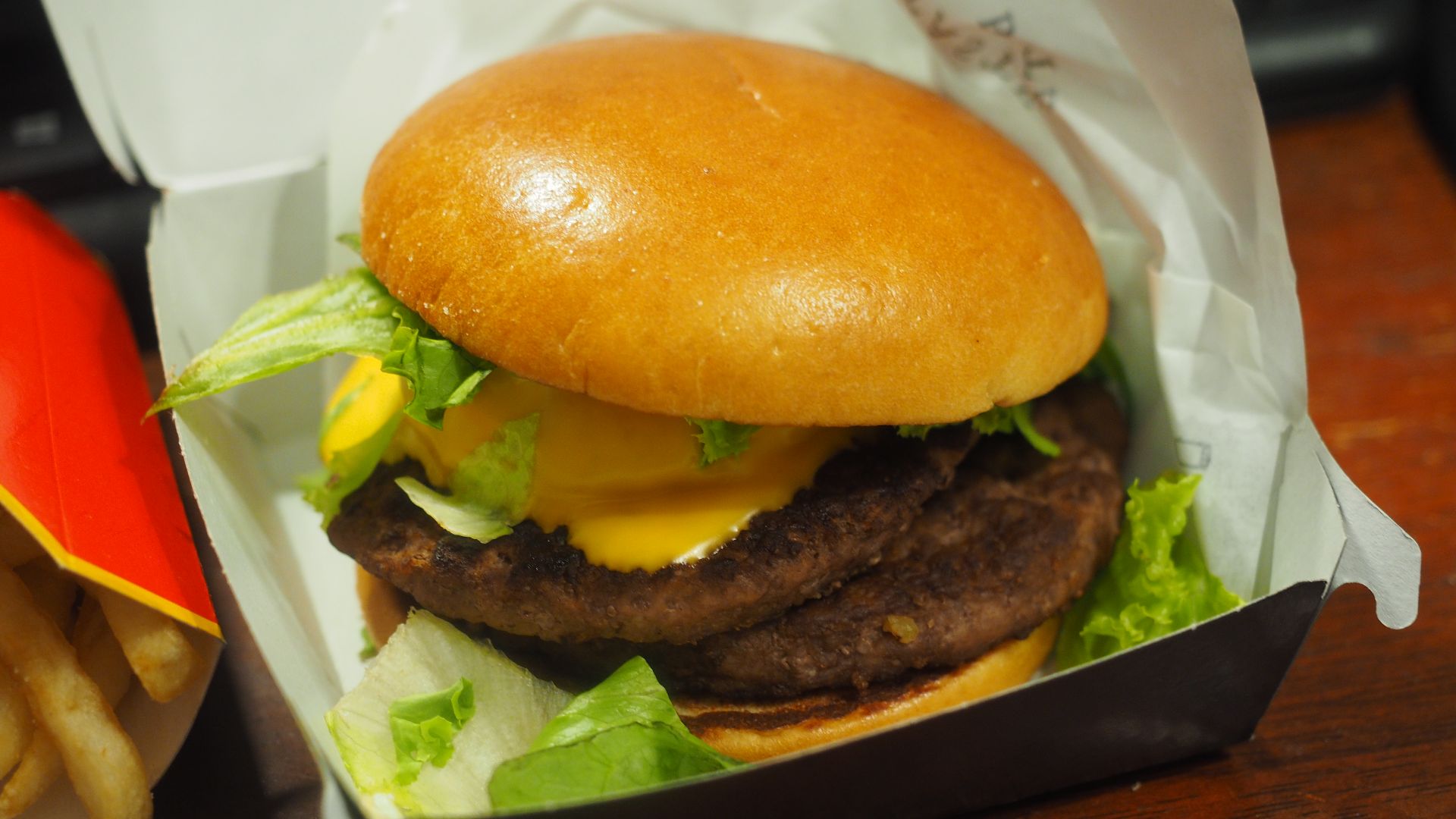 File:McDonald's Double Western Beef hamburger at home.jpg