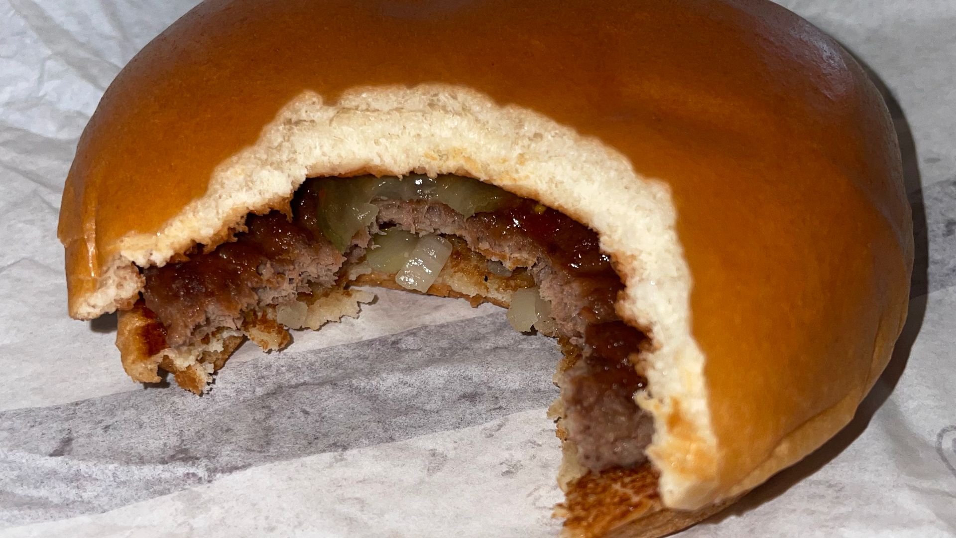 File:Half-eaten McDonald's Hamburger.png
