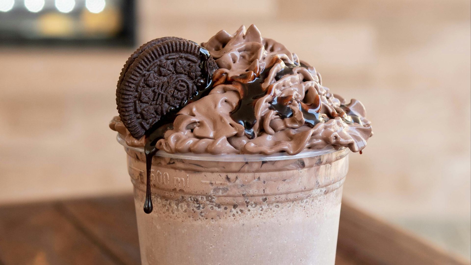 chocolate cookie frappe