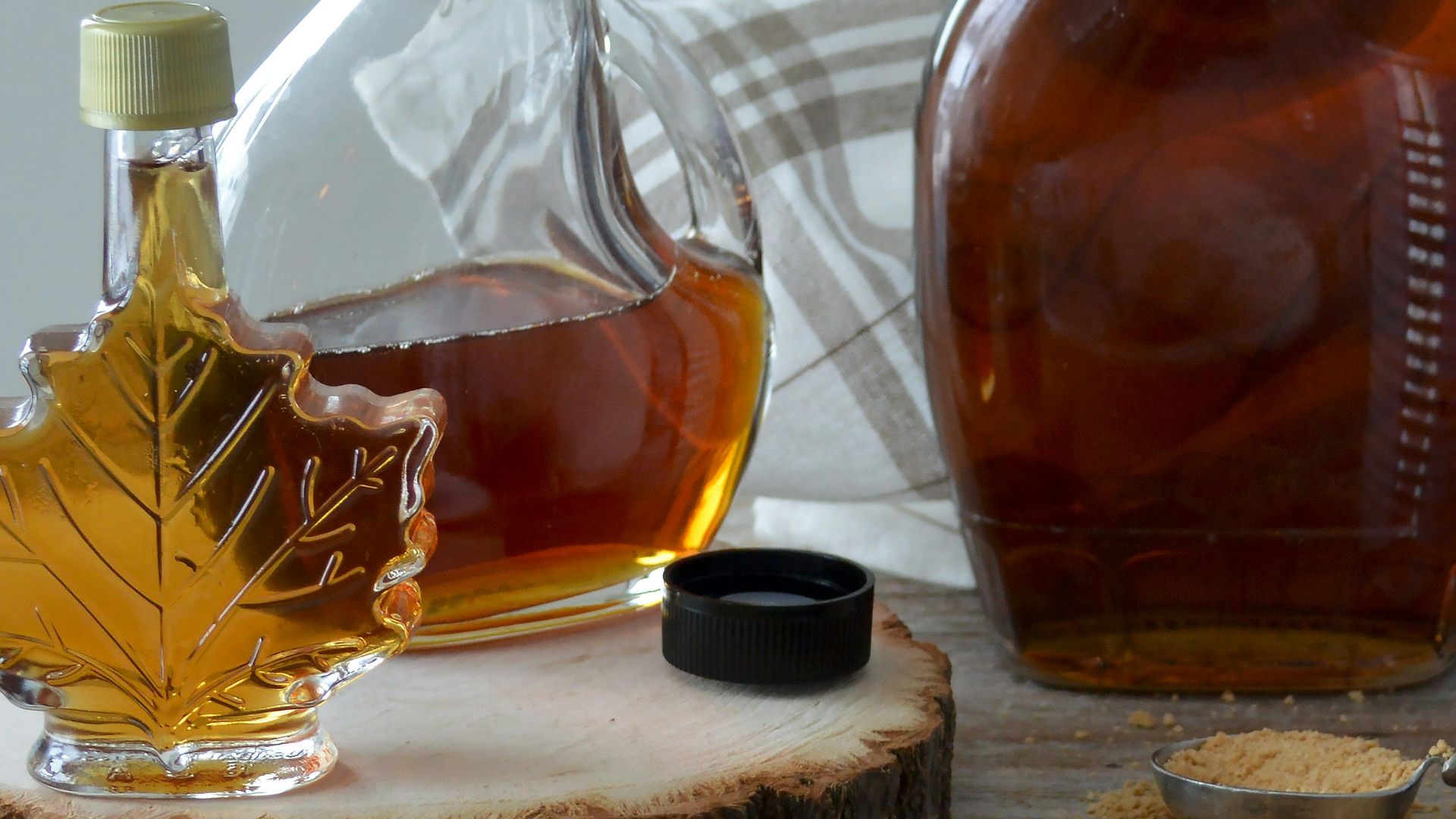 honey filled bottle on the table