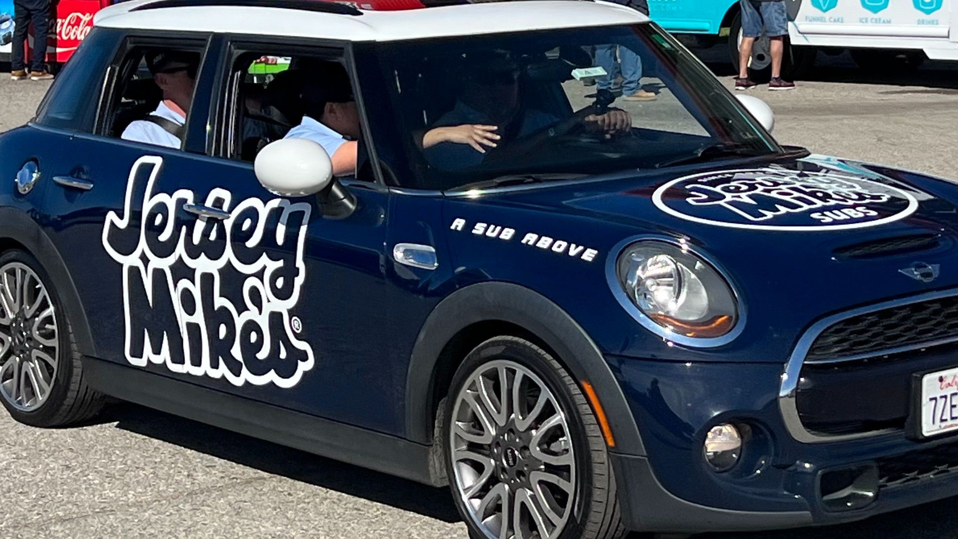 File:Jersey Mike's Blue Mini Cooper.jpg