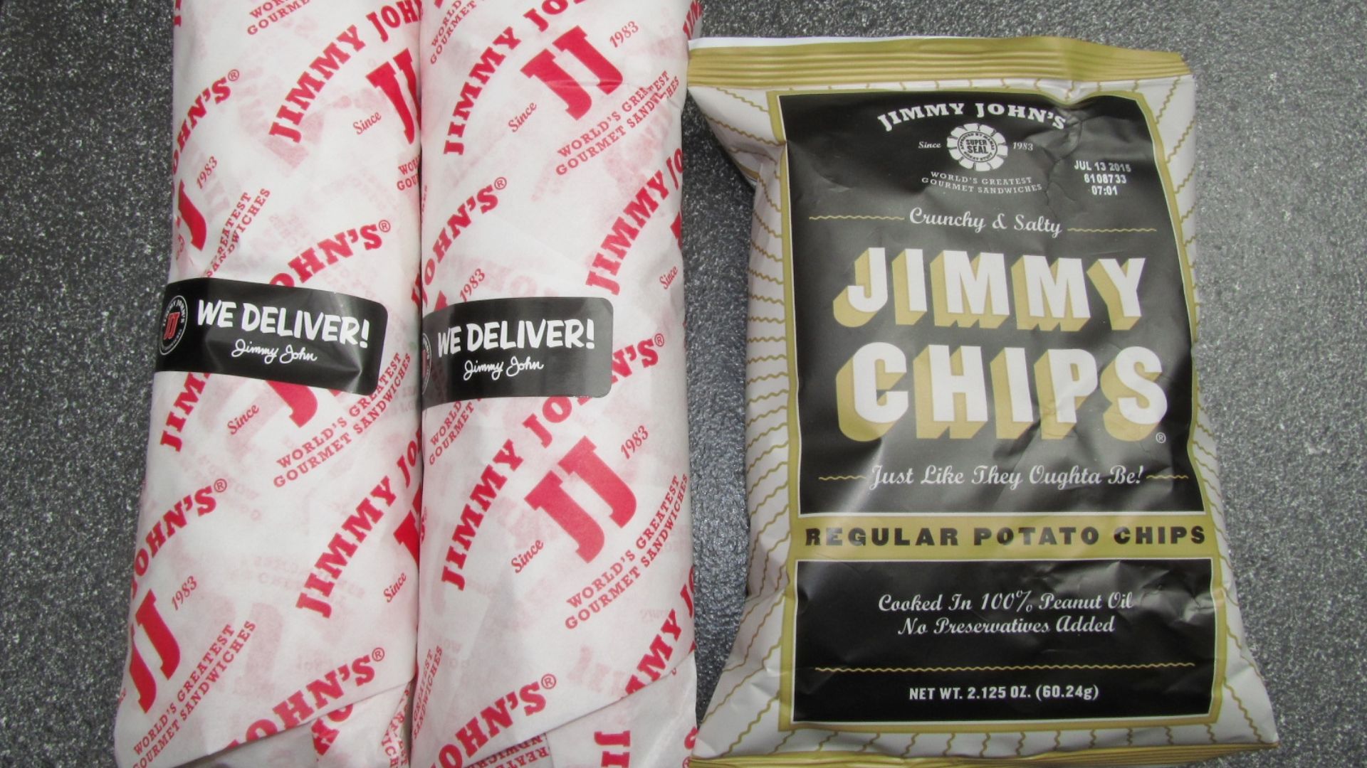 File:Jimmy John's wrapped sandwiches and chips (29822324831).jpg