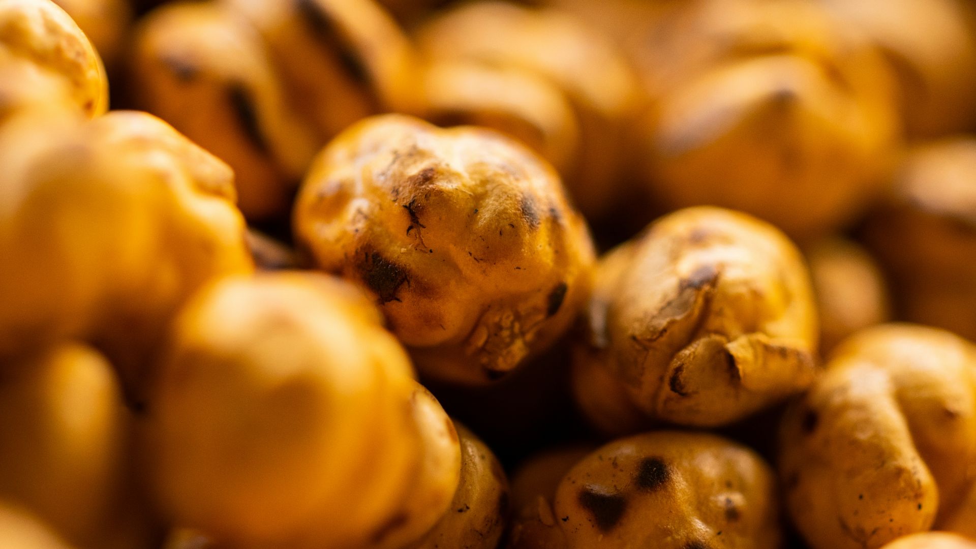 a close up of a bunch of nuts