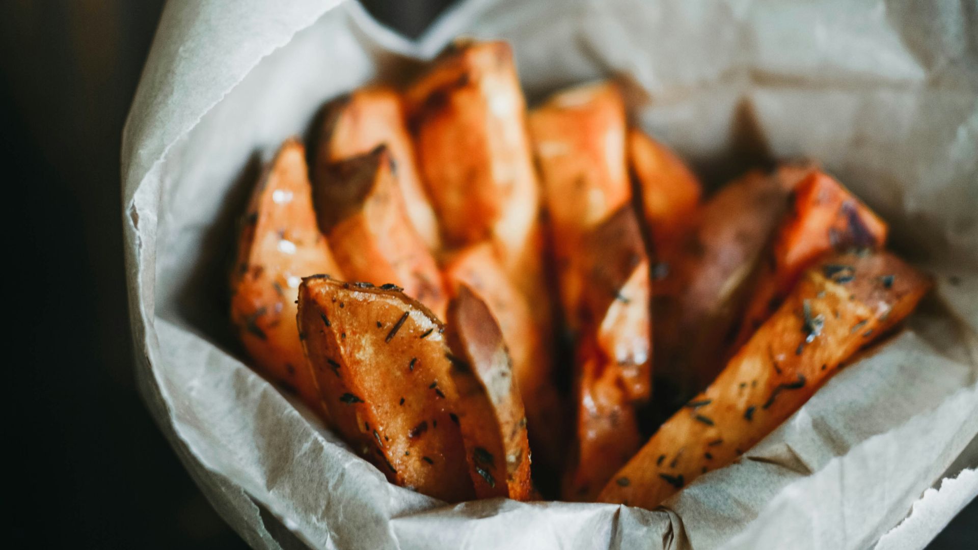 cooked food with wrapper