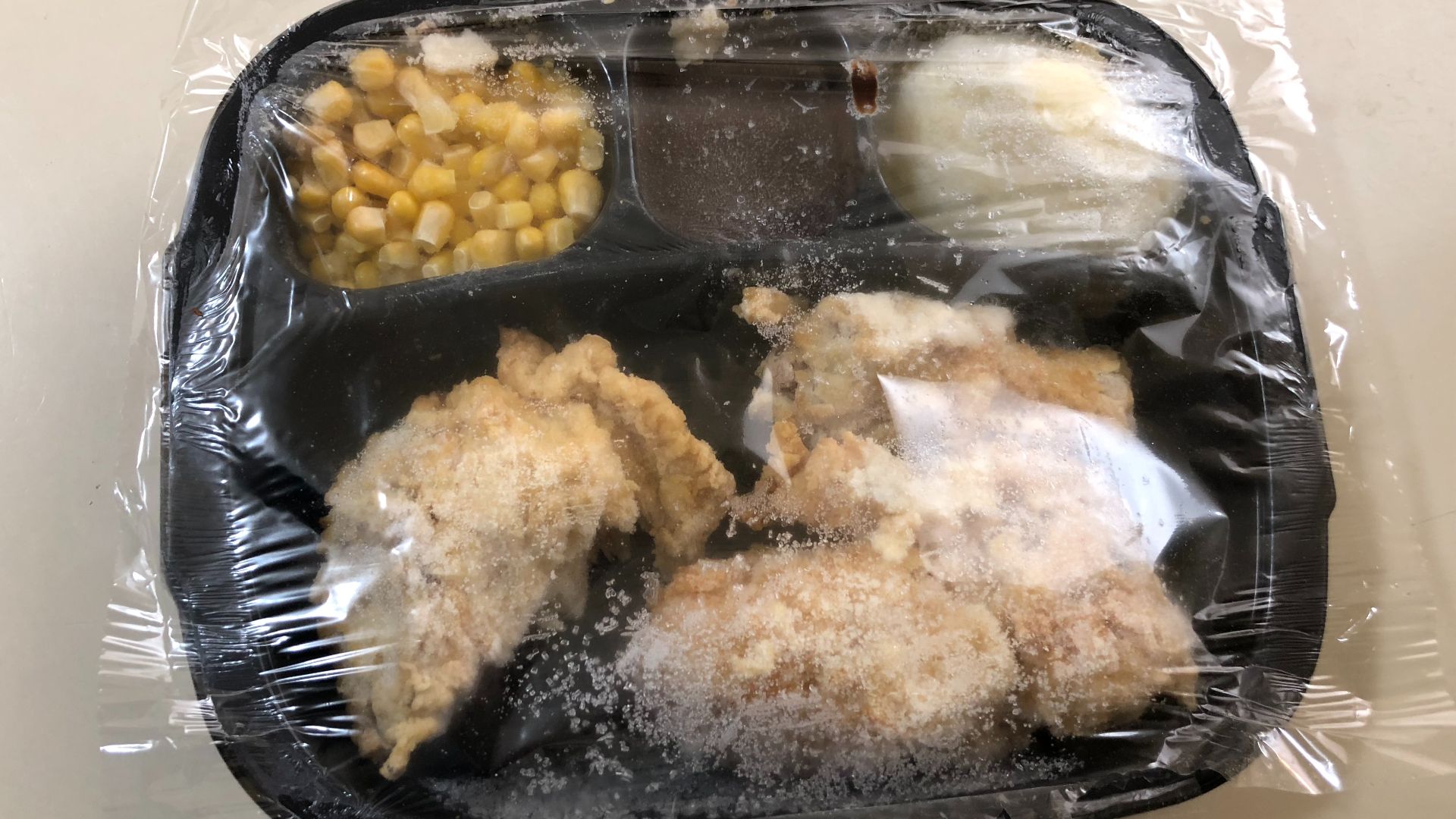 File:2020-02-19 16 23 33 A Hungry-Man Selects Classic Fried Chicken TV dinner before heating in the Franklin Farm section of Oak Hill, Fairfax County, Virginia.jpg