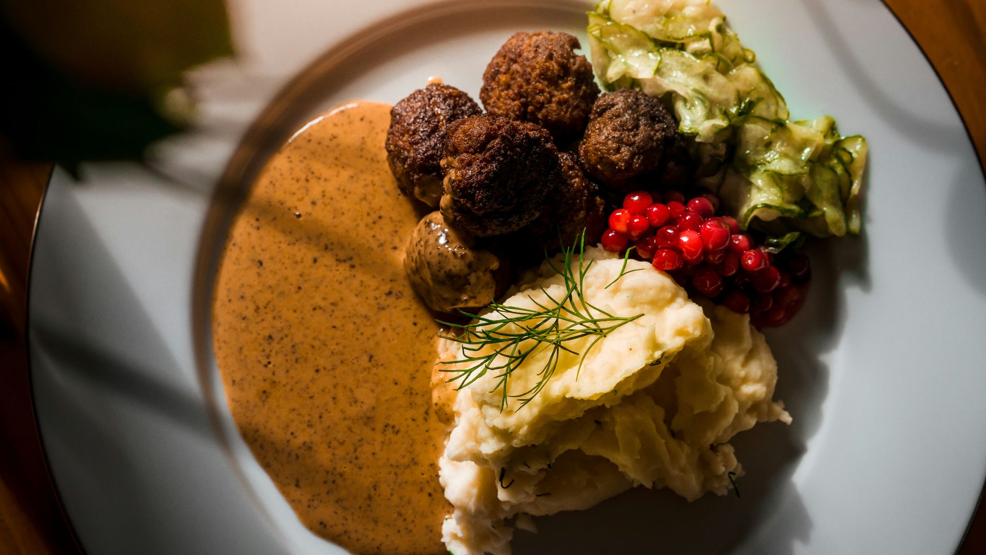 brown pastry on white ceramic plate