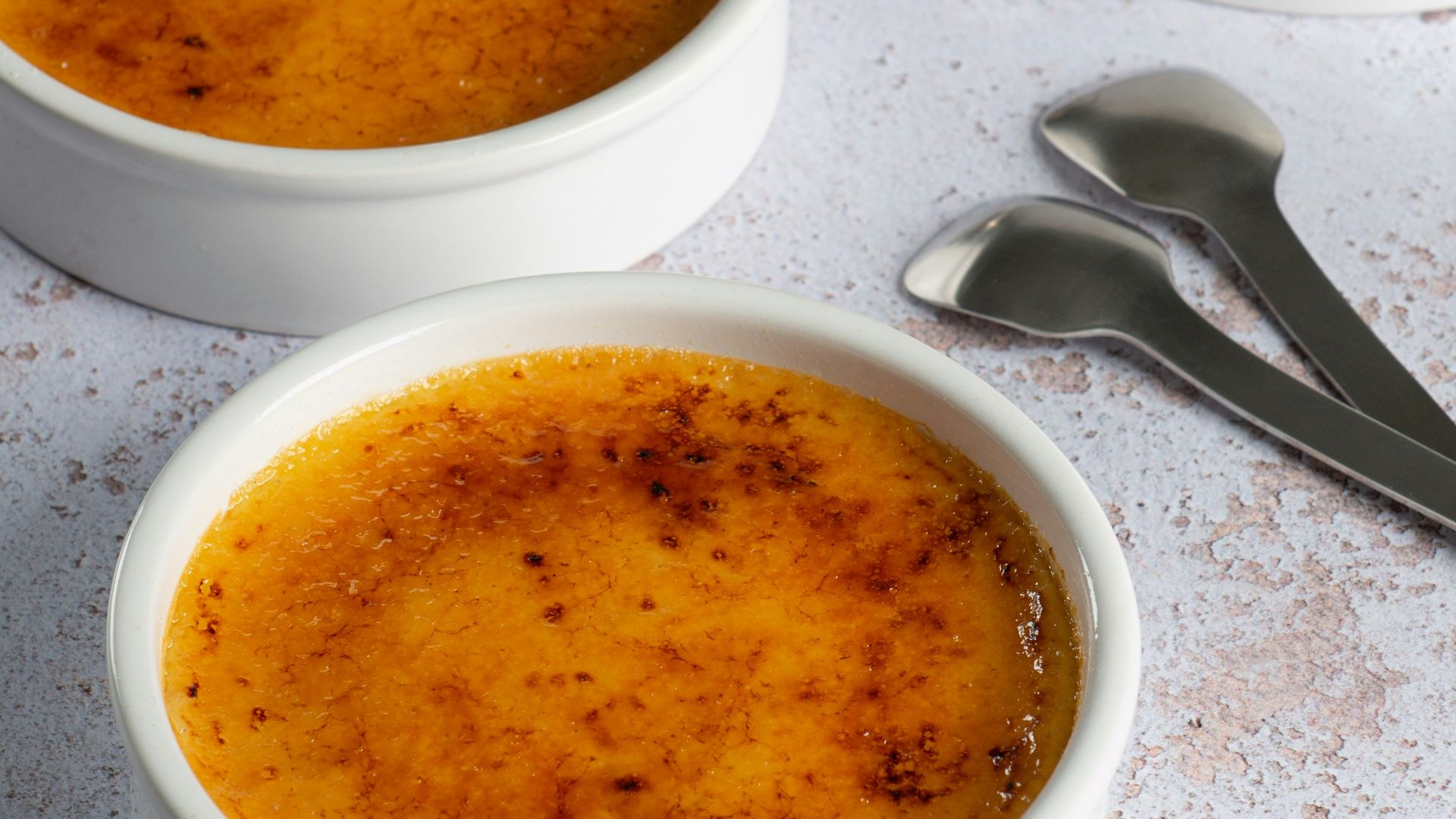 white ceramic bowl with brown soup