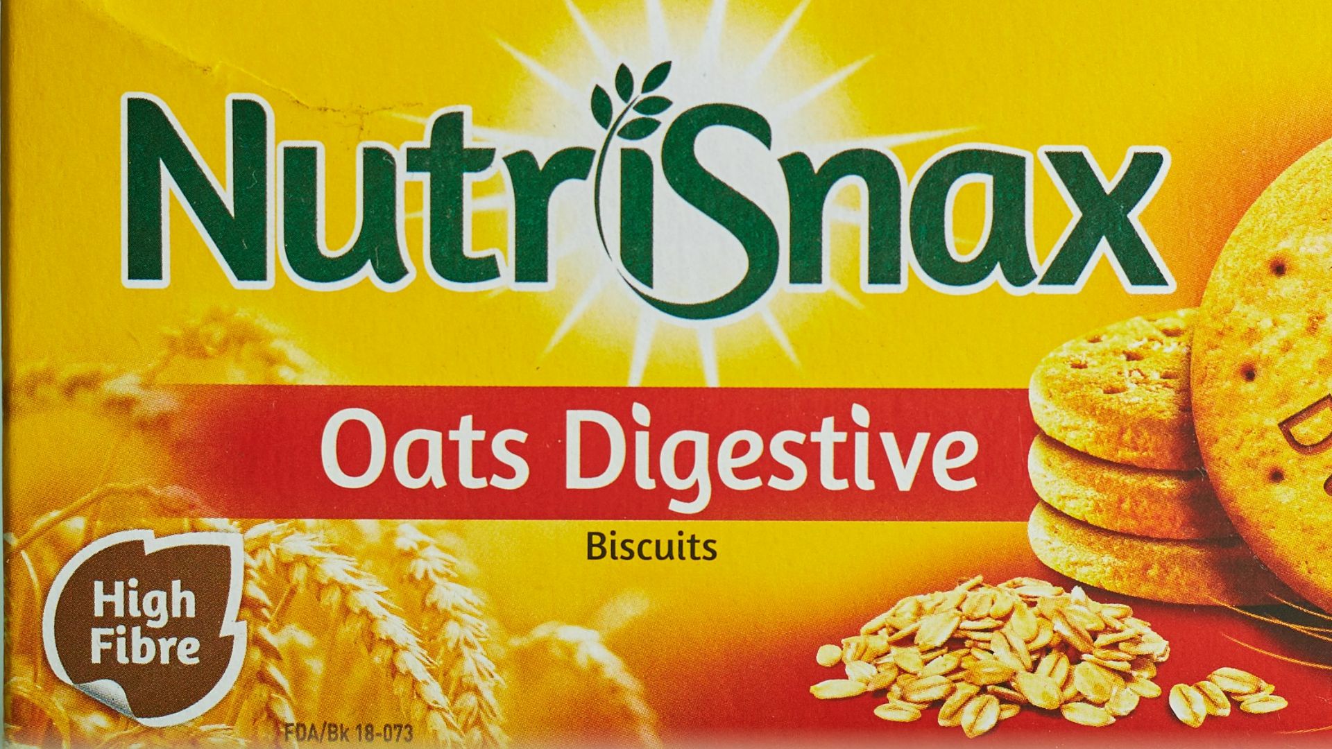 a box of nutrisnax oats digest cereal