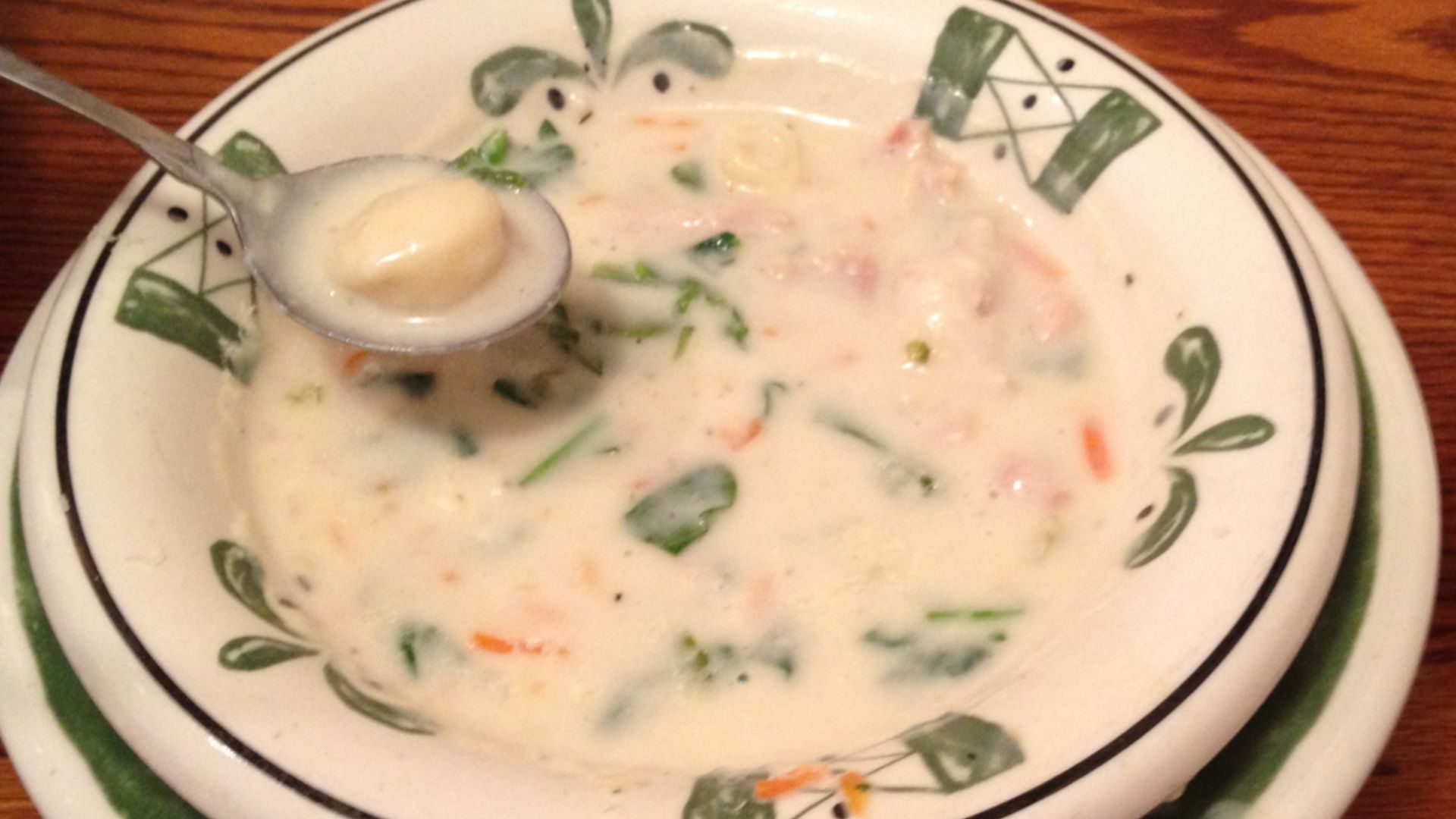 File:Gnocchi in creamy chicken and gnocchi soup.JPG