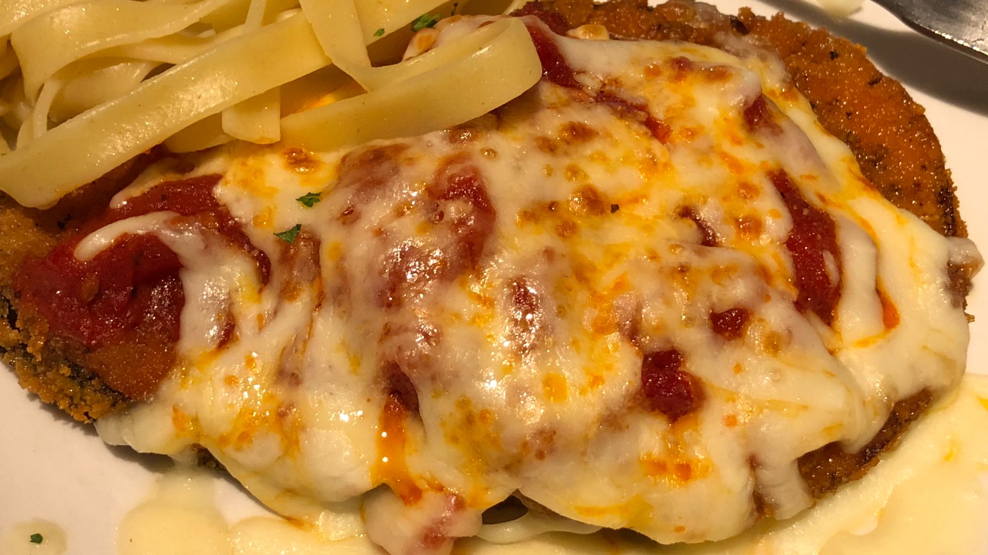 File:2020-03-14 21 43 14 Eggplant Parmigiana at the Olive Garden in Fair Lakes, Fairfax County, Virginia.jpg