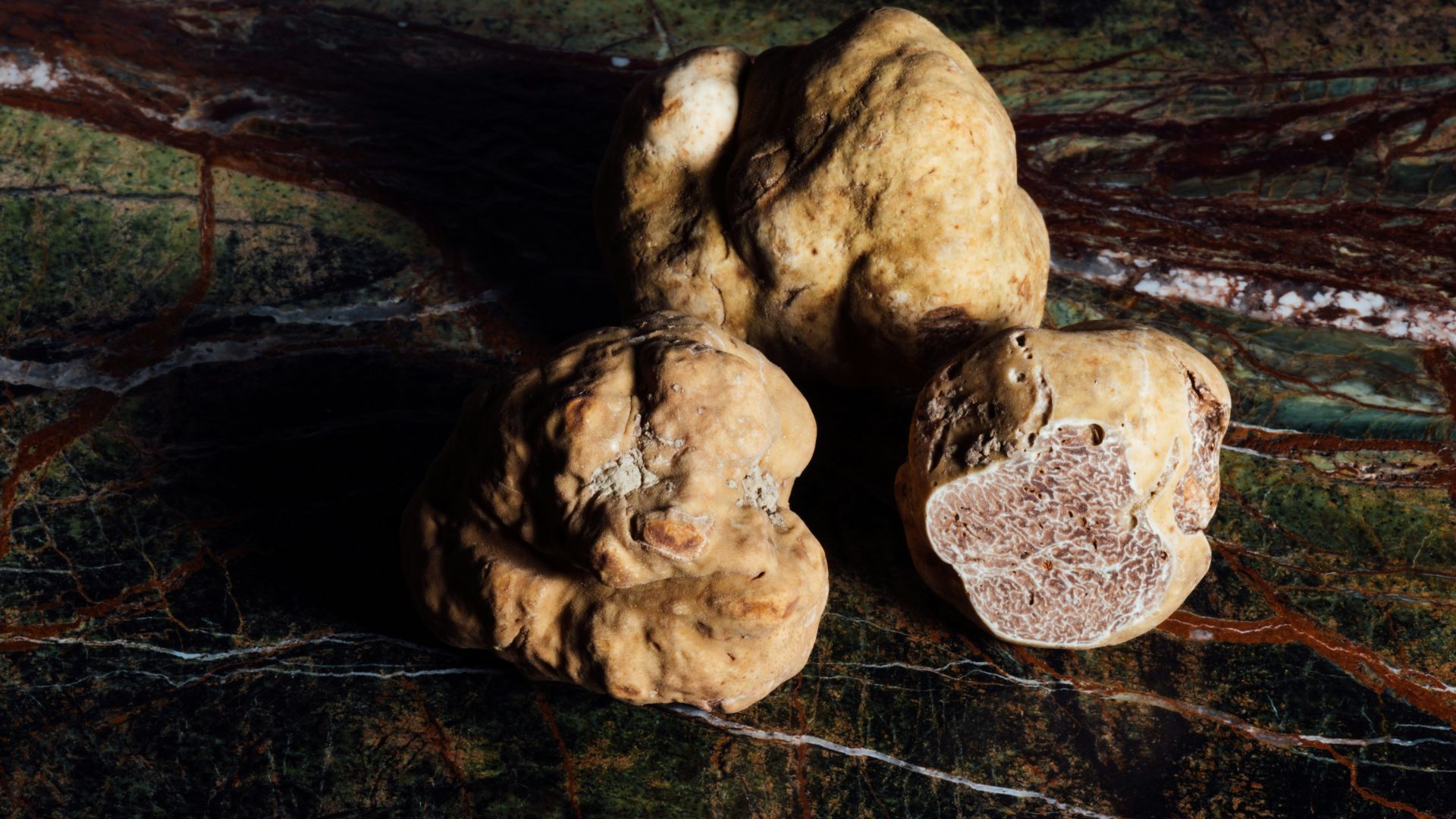brown stones on brown wooden surface