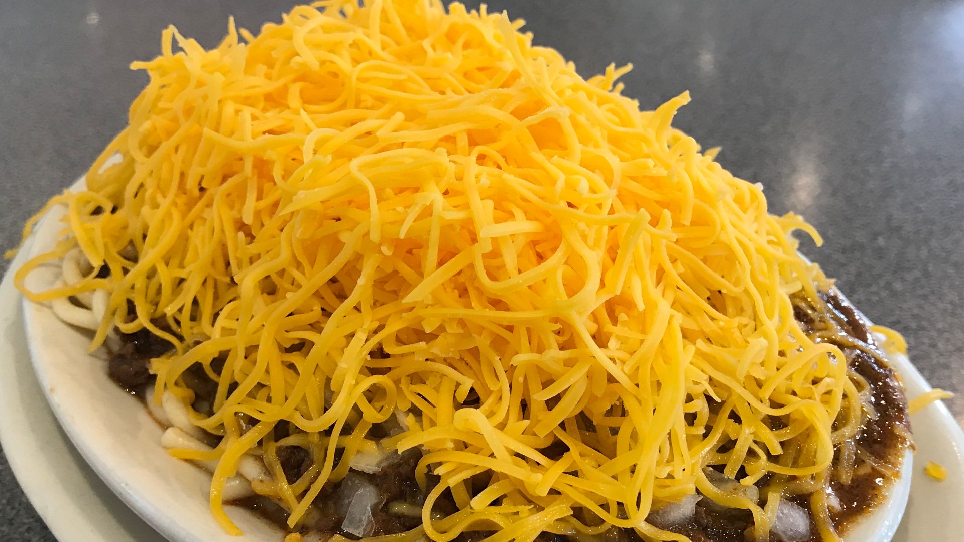 File:4-way Cincinnati chili from Camp Washington Chili in Cincinnati OH USA.jpg