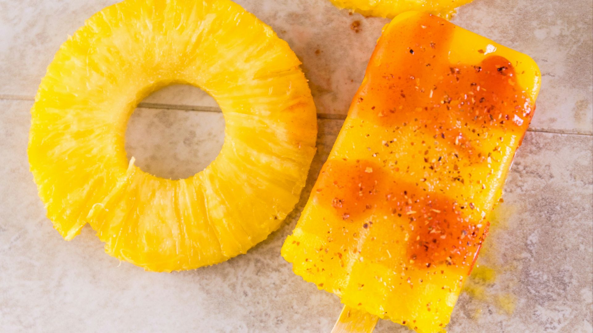 yellow cake on white table