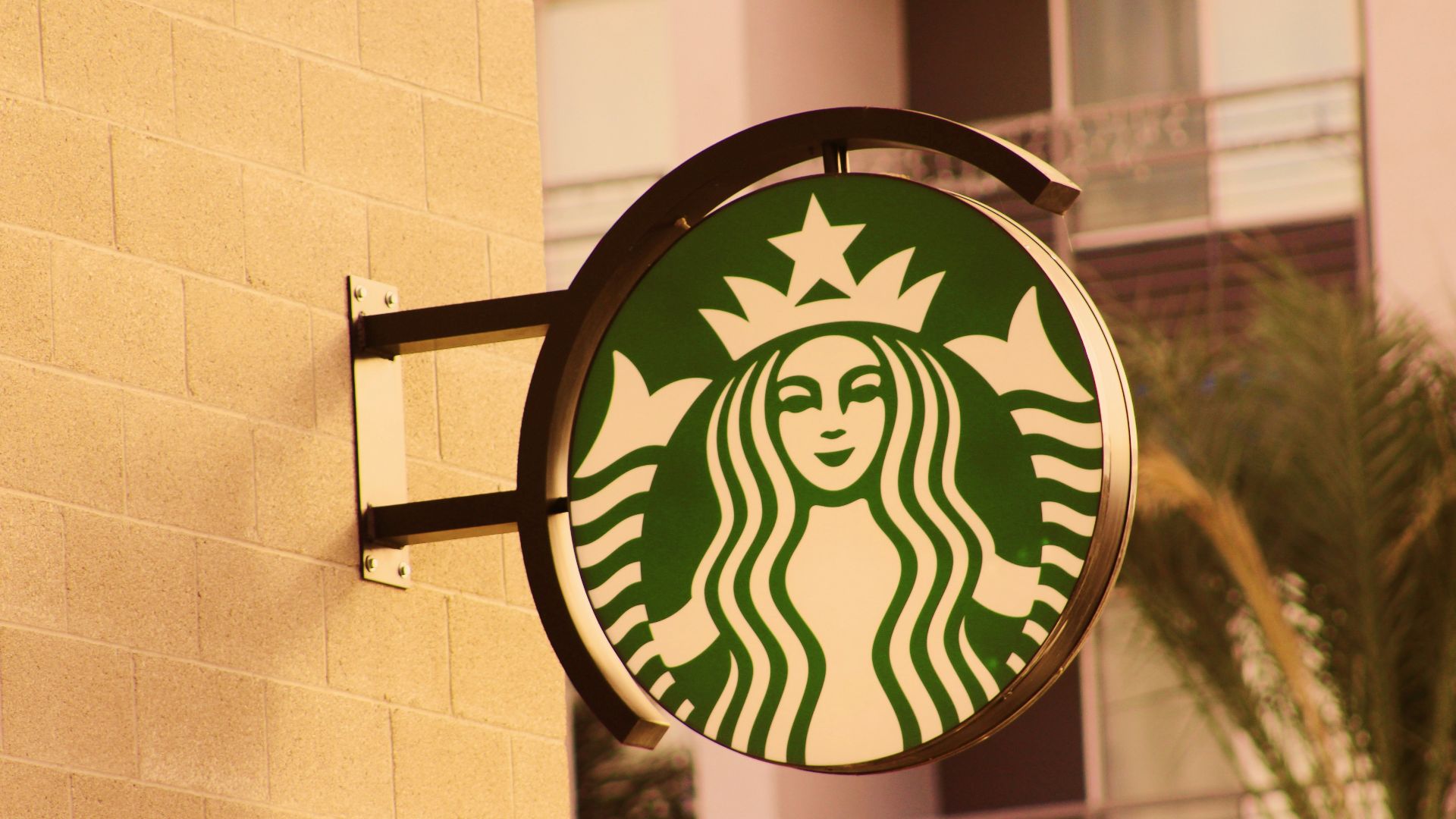 Starbucks sign