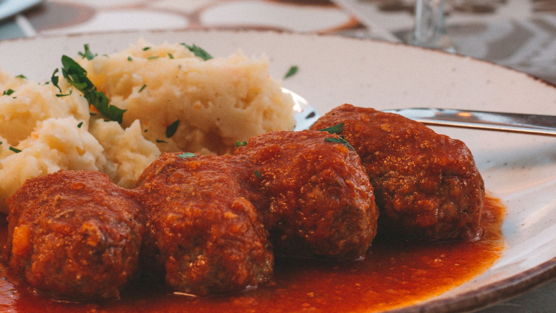 cooked food on white ceramic plate