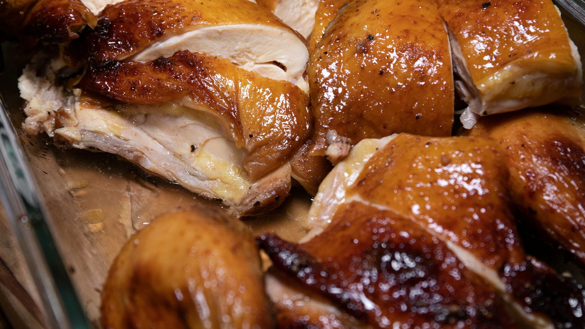 brown bread on stainless steel tray