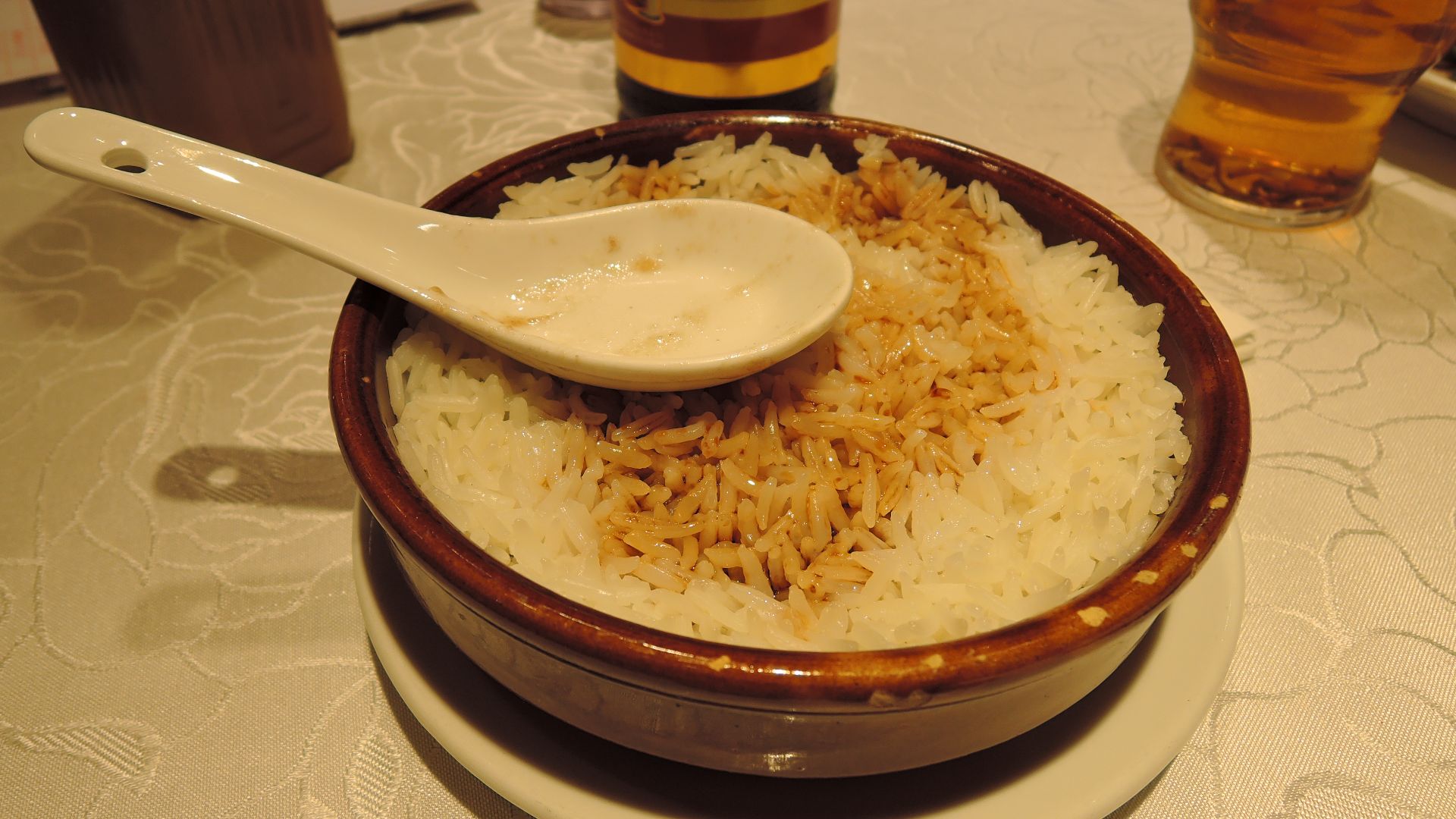 File:Mixed rice with speical sauce and soy sauce.jpg