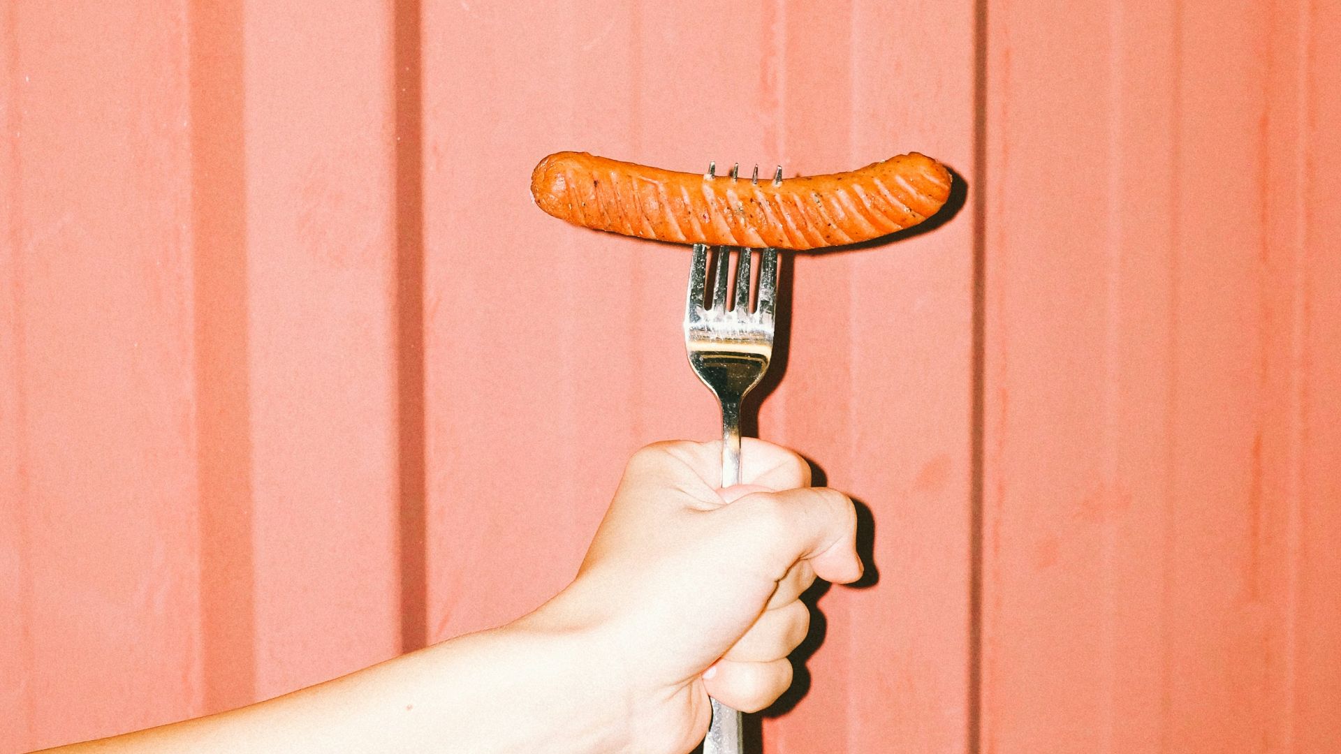 person holding brown wooden handle