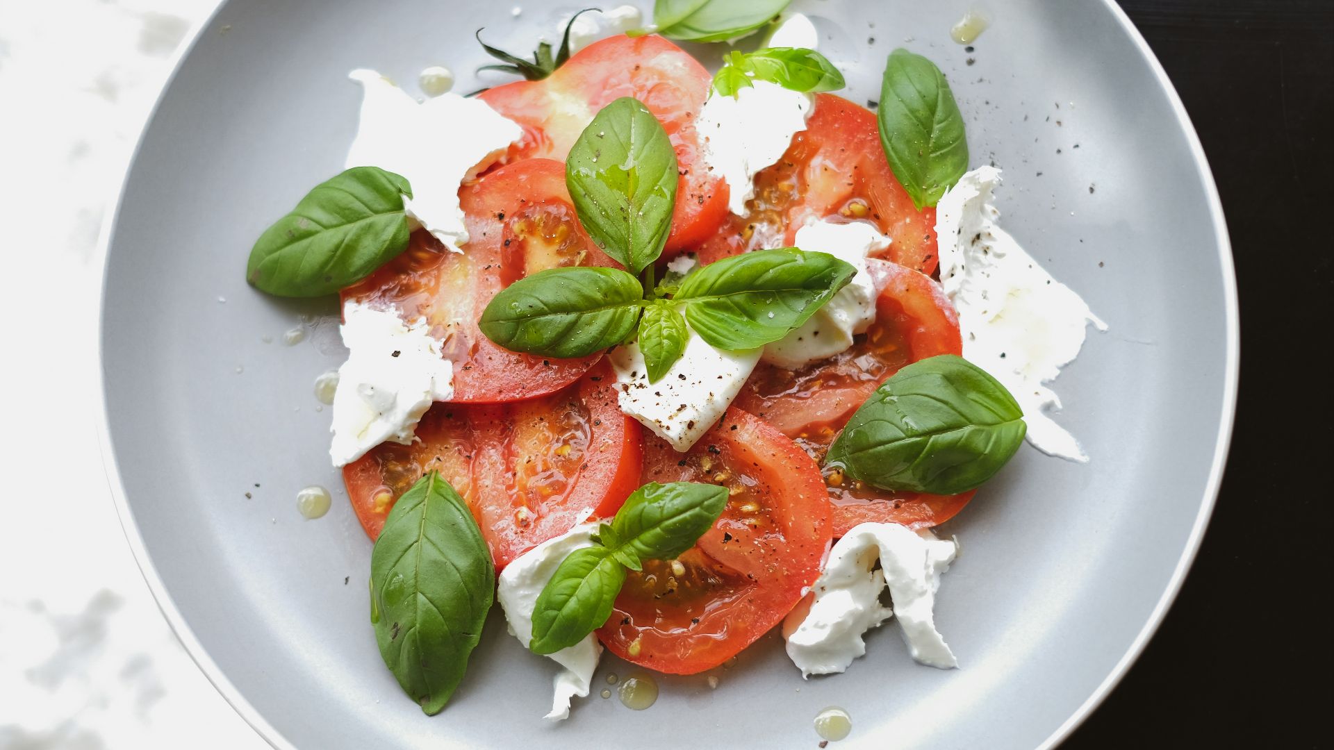 vegetable salad on white ceramic plate