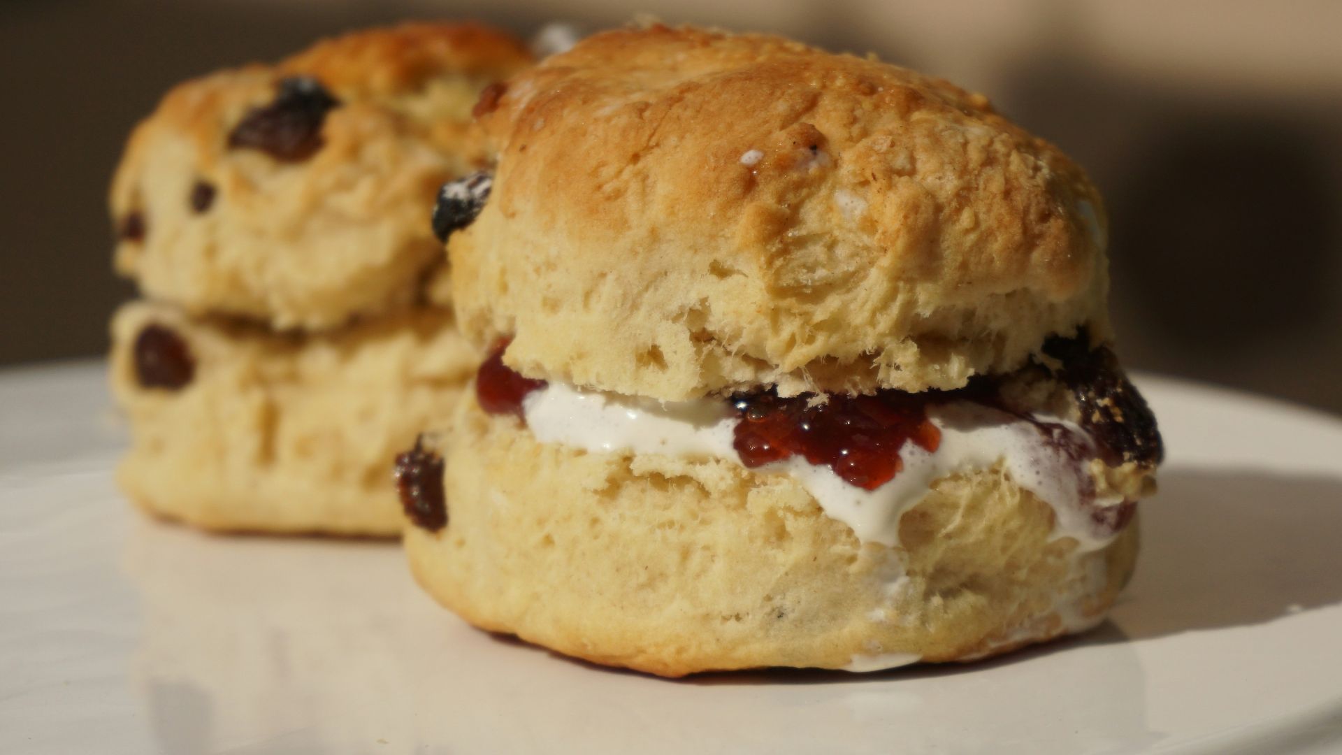 brown bread on white ceramic plate