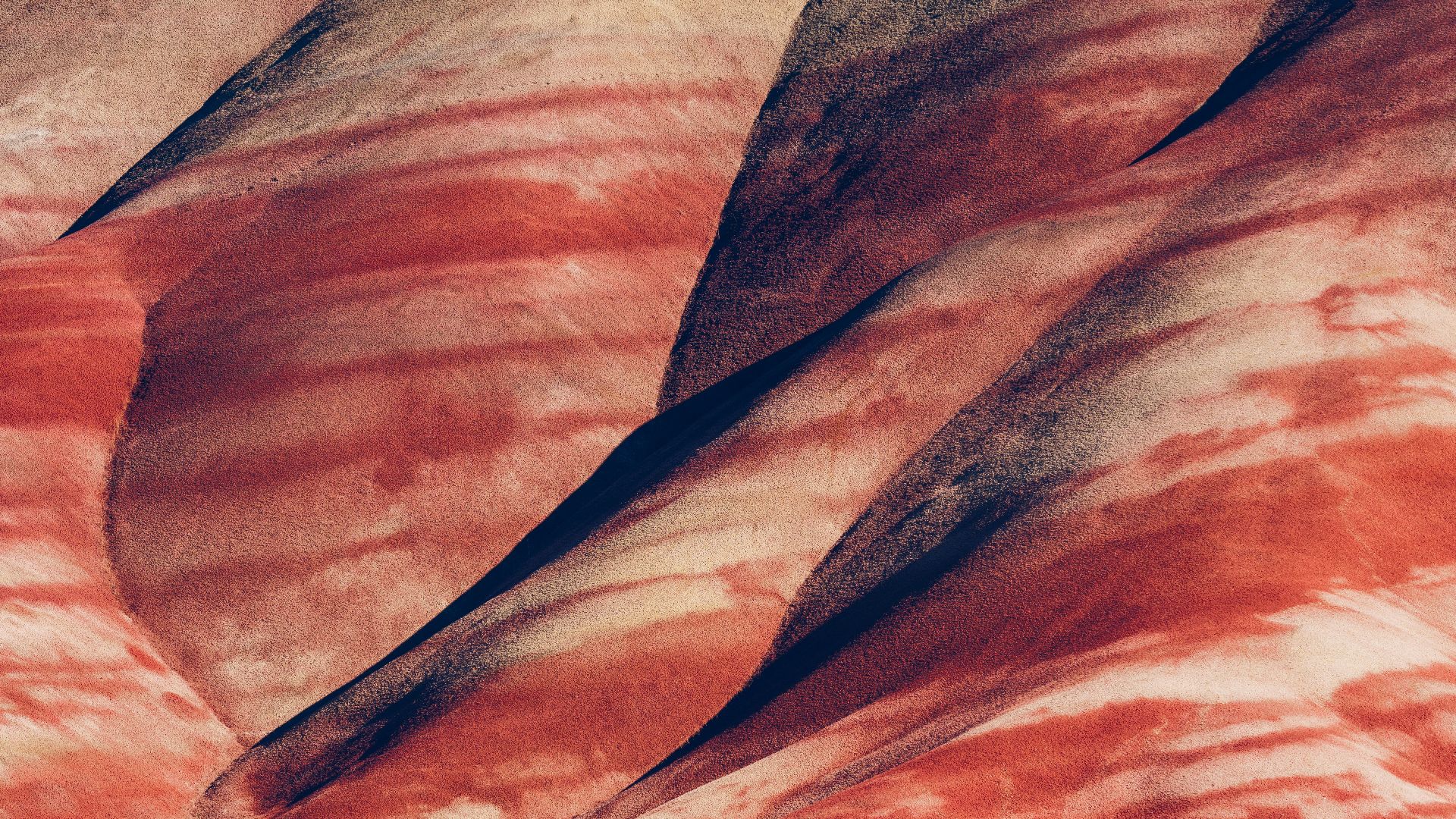 a close-up of a red rock