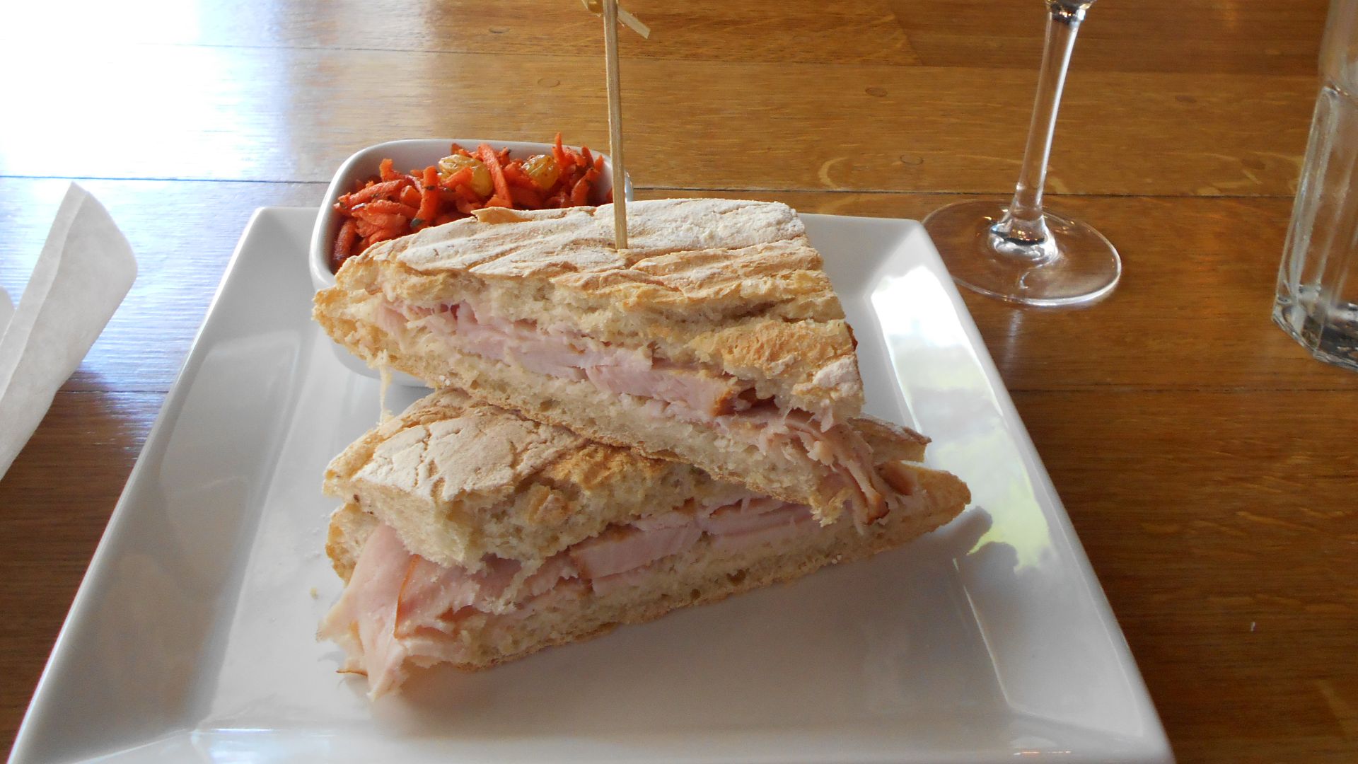 File:Smoked turkey for lunch, Grove Arcade, Asheville.jpg