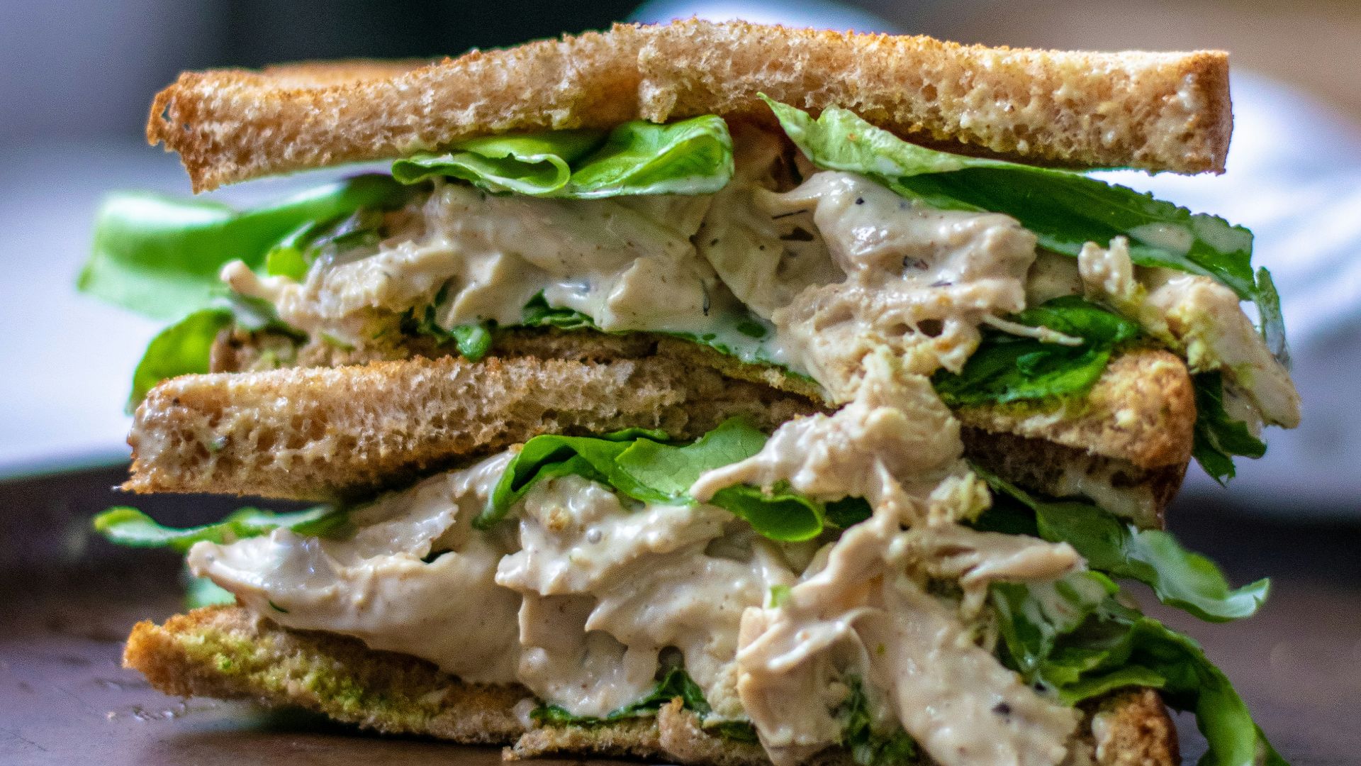 a sandwich on a plate