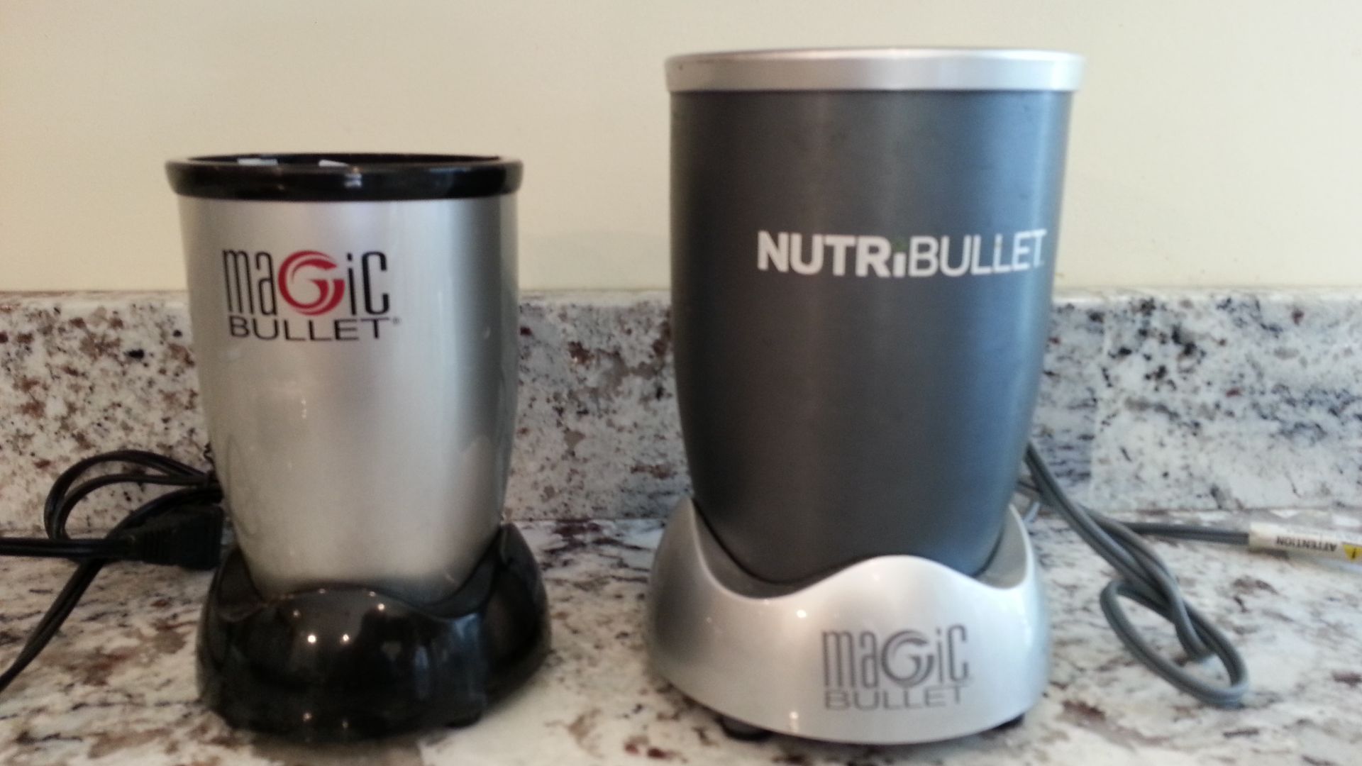 File:Magic Bullet and Nutribullet Blenders.jpg