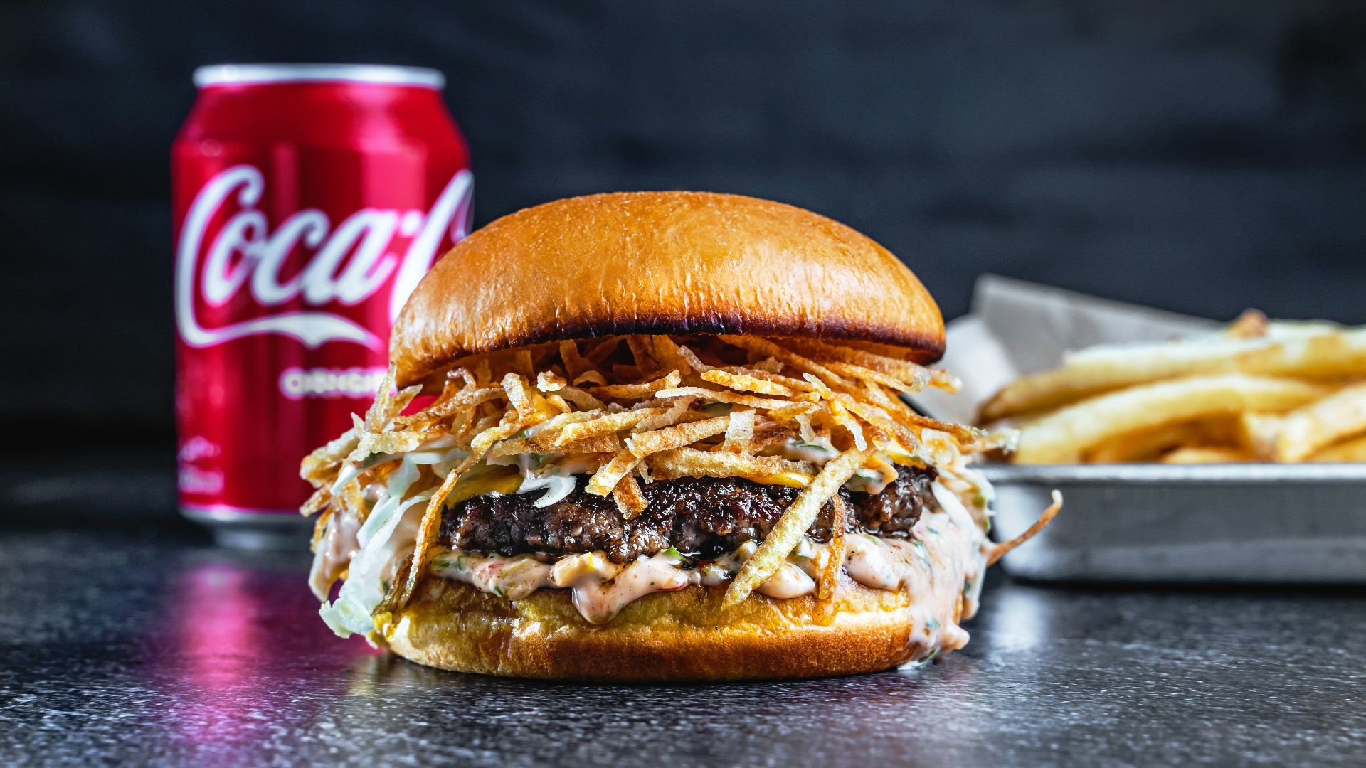 burger with cheese and lettuce