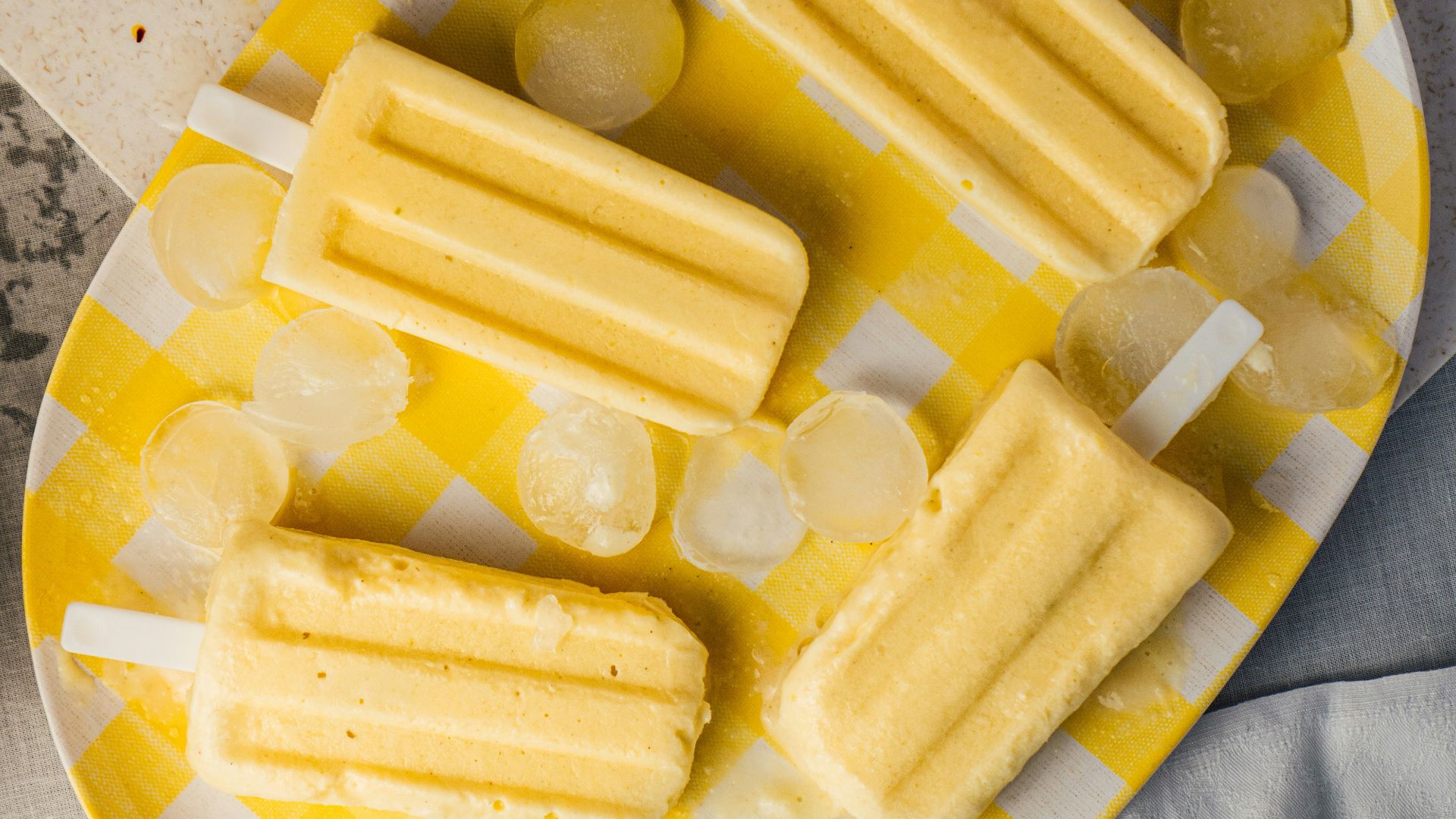 sliced cheese on yellow plate