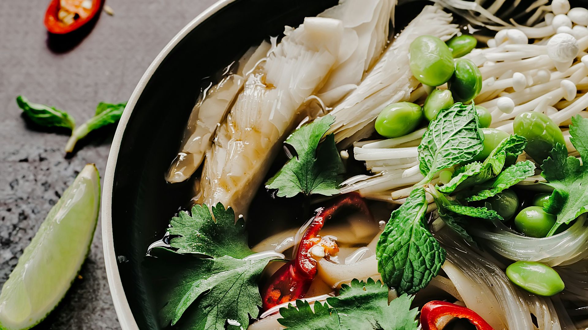 vegetables on cook pot