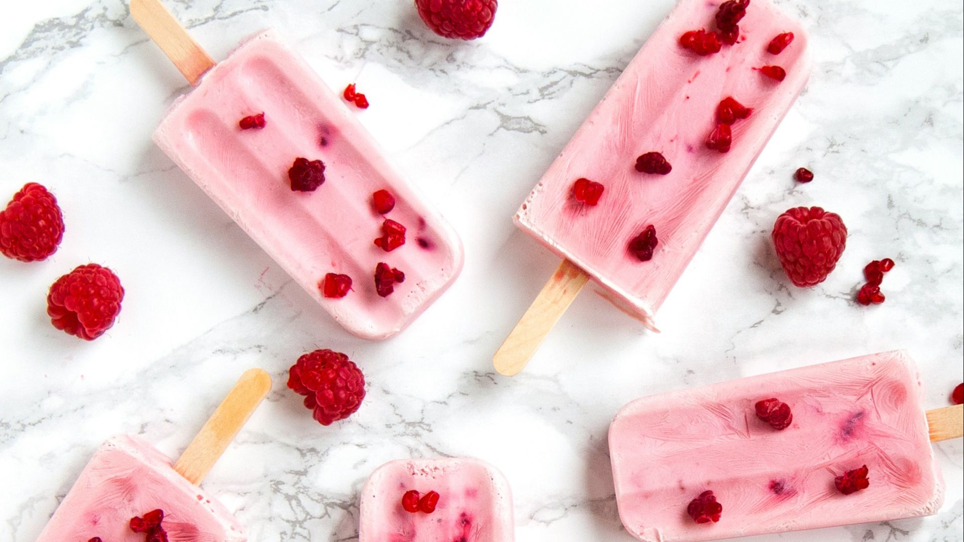 strawberry popsicles