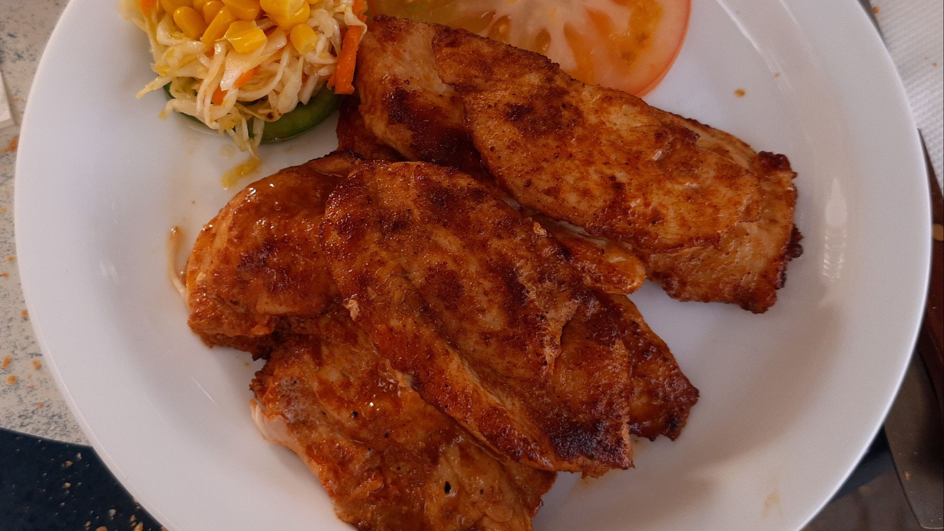 File:Grilled chicken breast, Santo Domingo, La Palma.jpg
