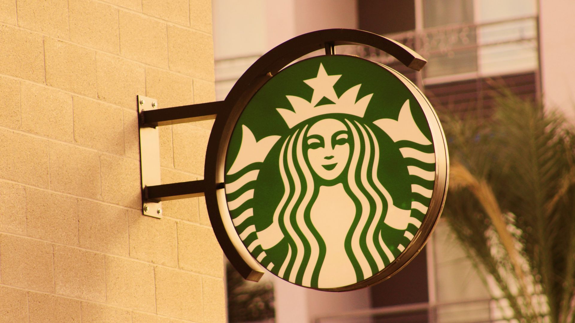 Starbucks sign
