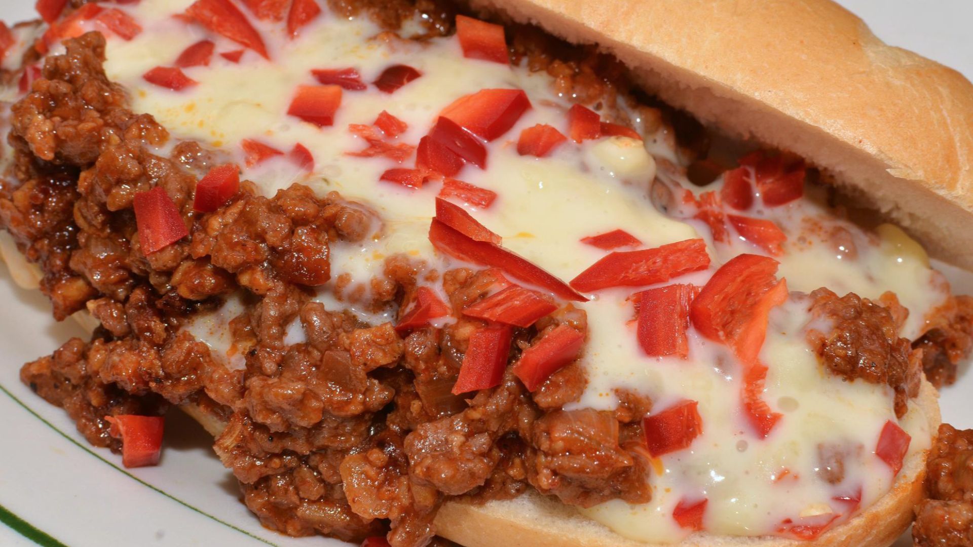 File:Mmm... sloppy joe with cheese and red ripe jalapeno chilies (7735939558).jpg