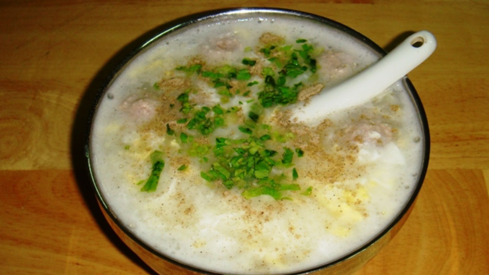 File:Cantonese rice porridge.JPG