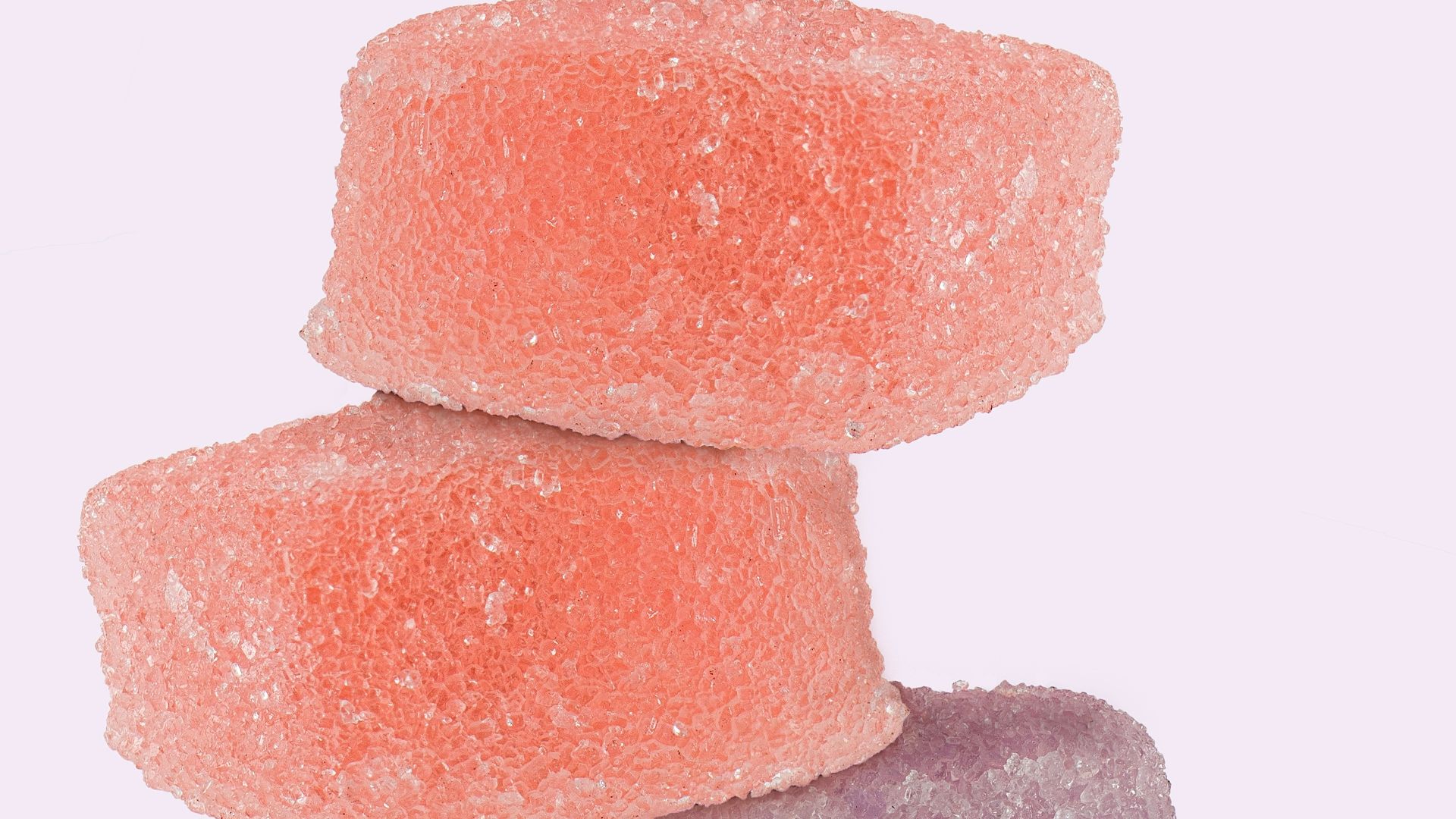 a pile of candy sitting on top of each other