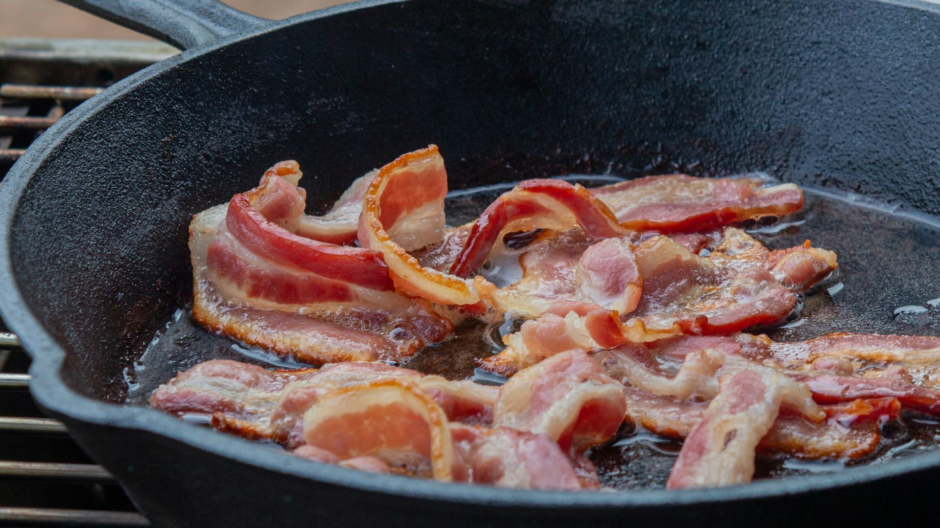 cooked food on black pan