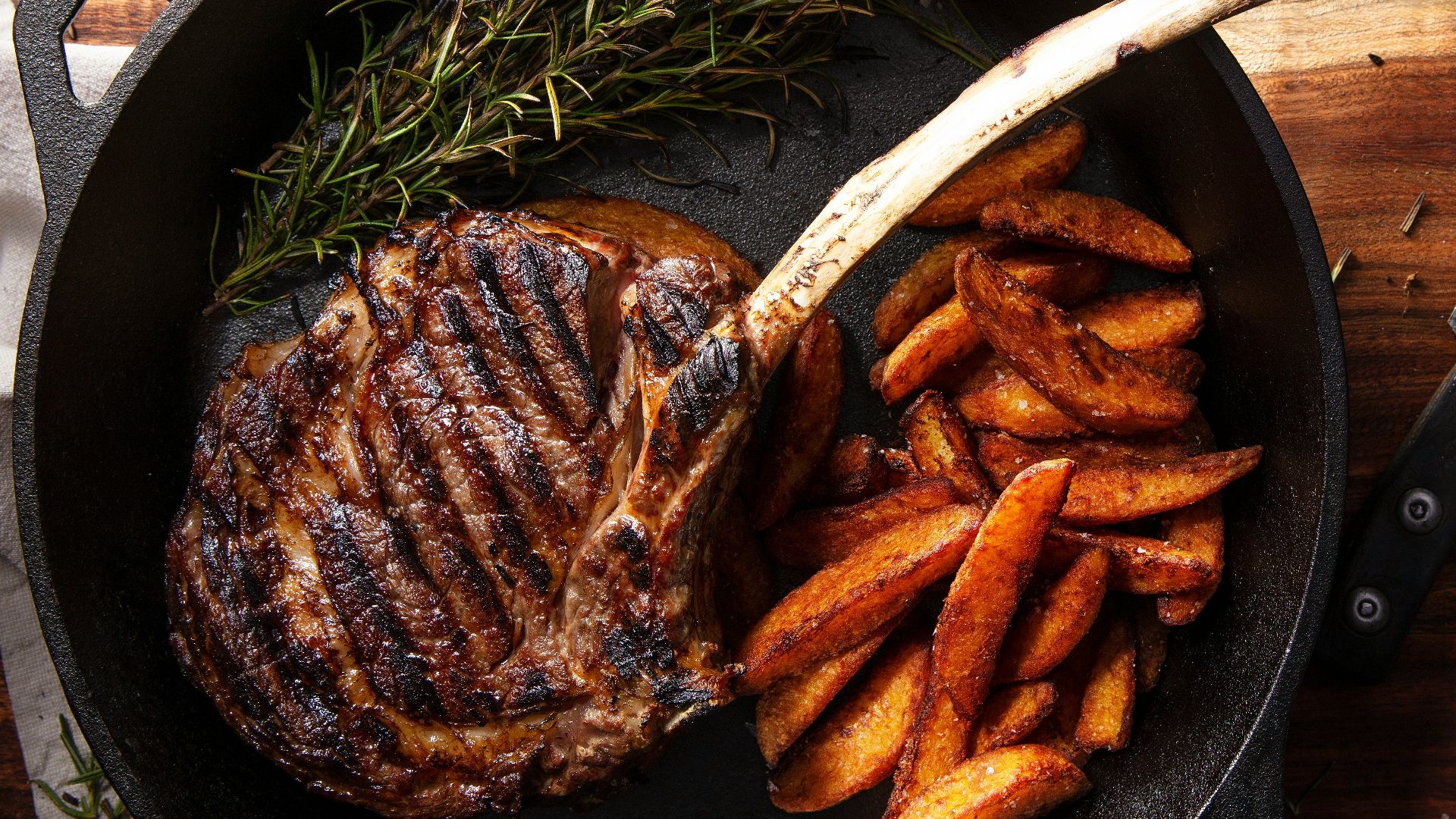 fried food on black pan