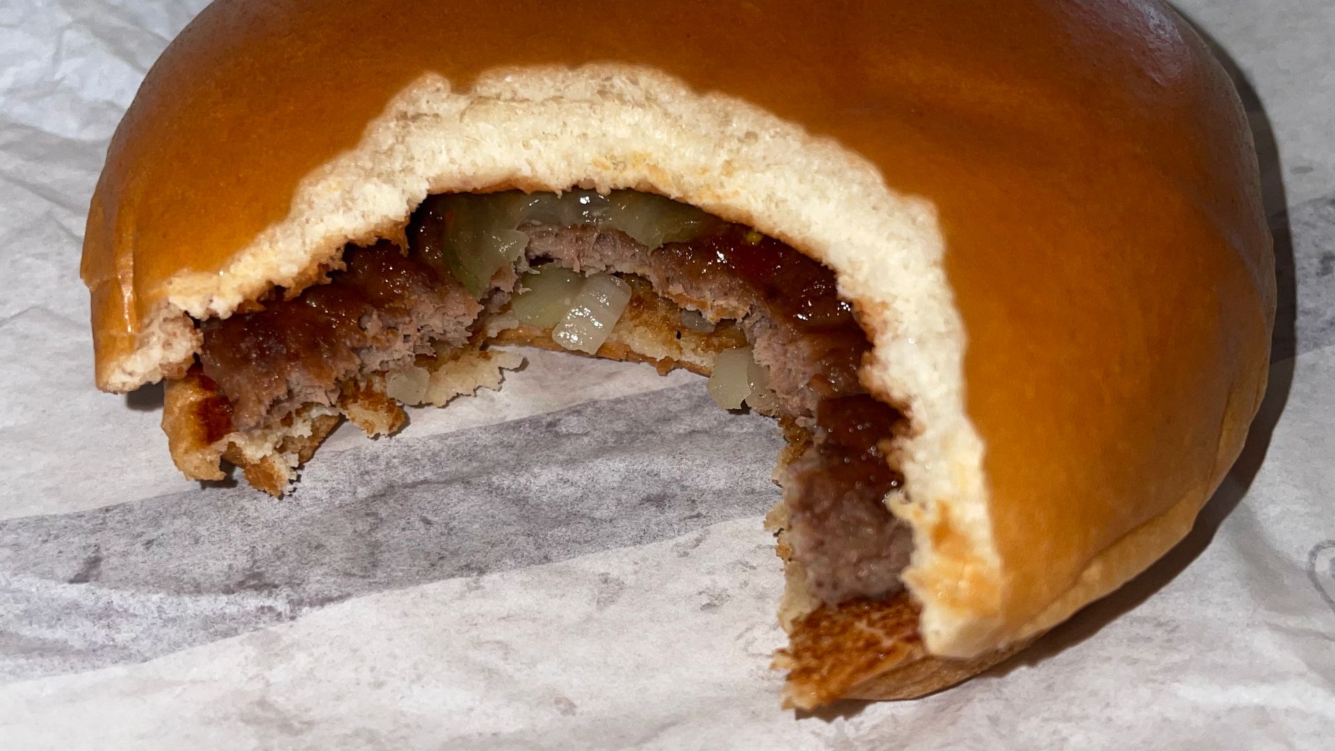 File:Half-eaten McDonald's Hamburger.png