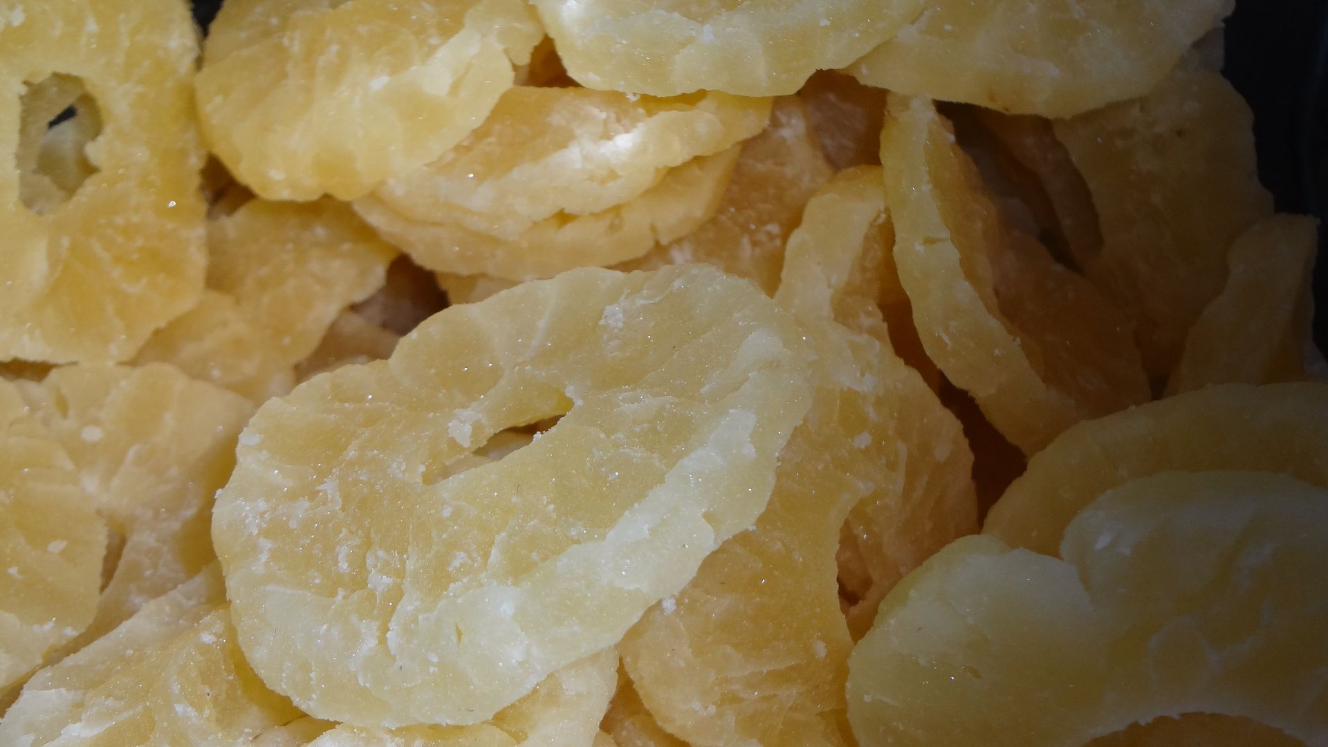File:Crystallized, Candied Pineapple.JPG