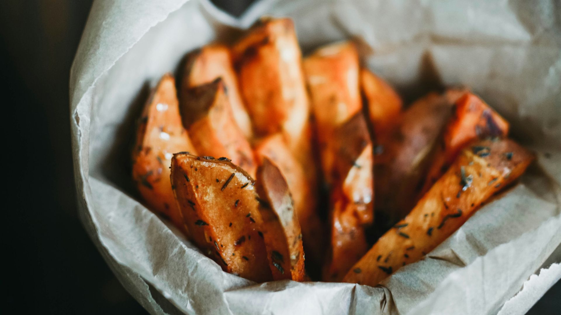 cooked food with wrapper